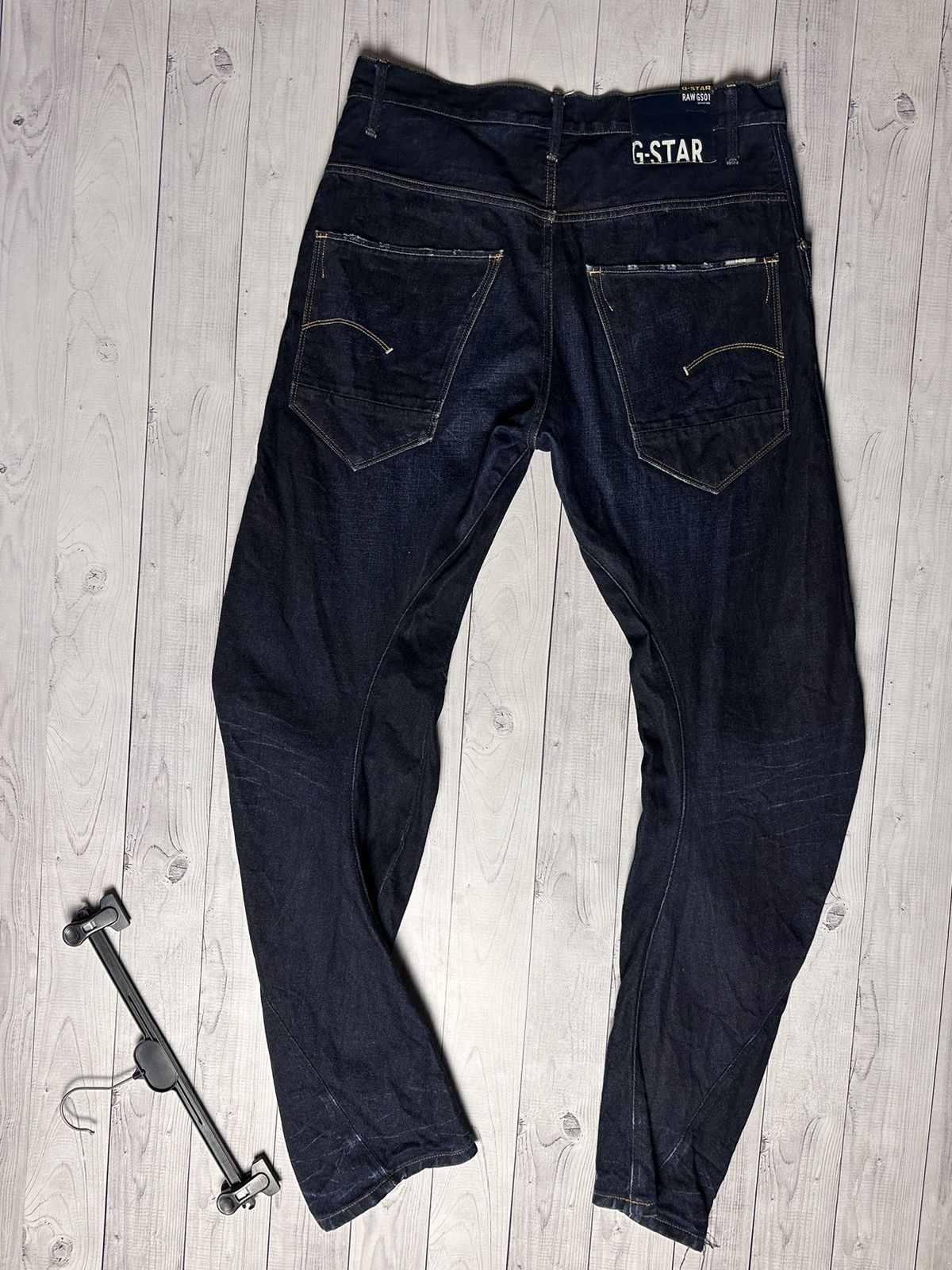 G-Star Vintage G Star raw denim jeans banana size 34/34 Size US 34 / EU 50 - 1 Thumbnail