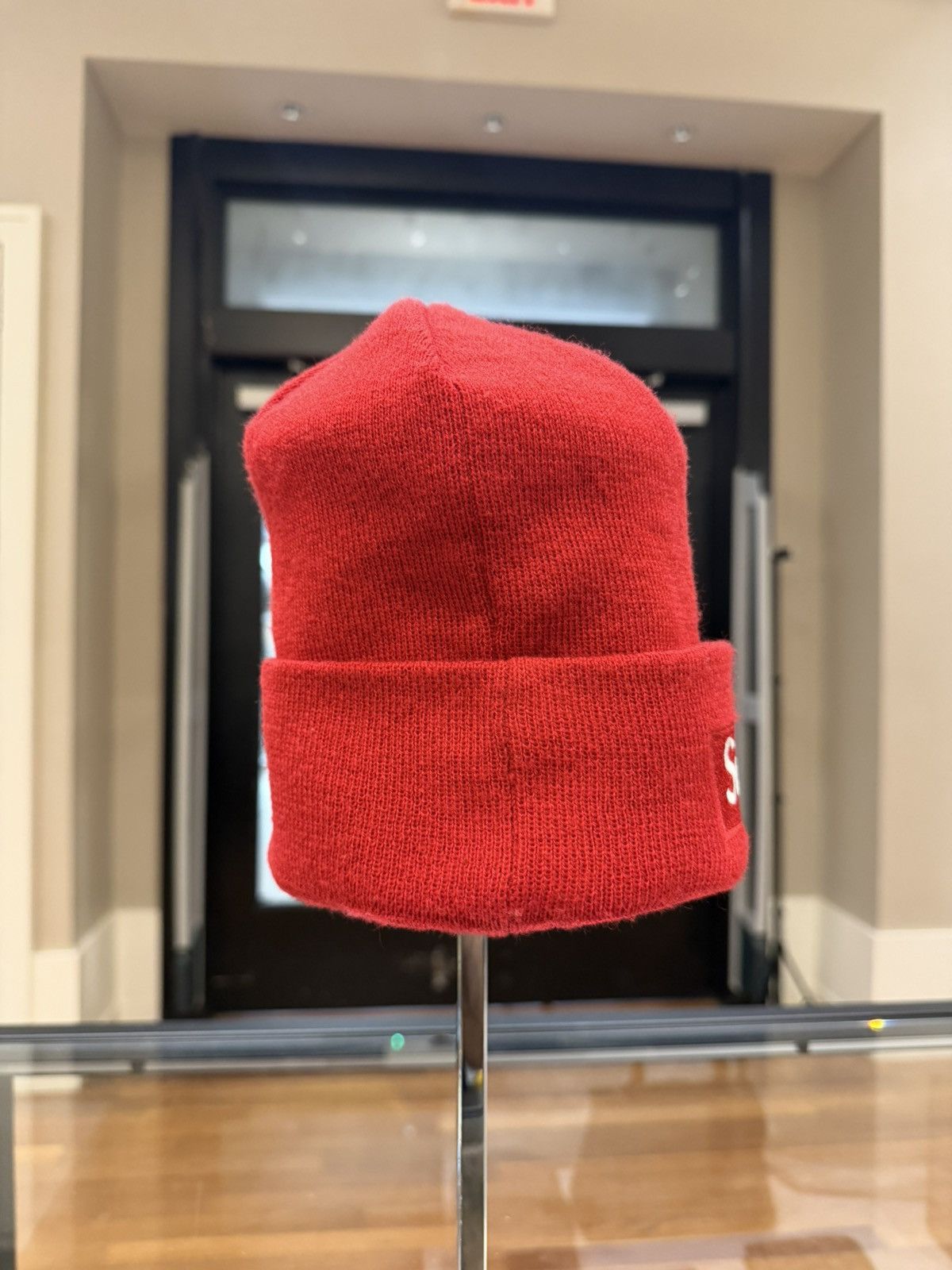 Supreme Supreme Box Logo Beanie - Red Size ONE SIZE - 2 Thumbnail
