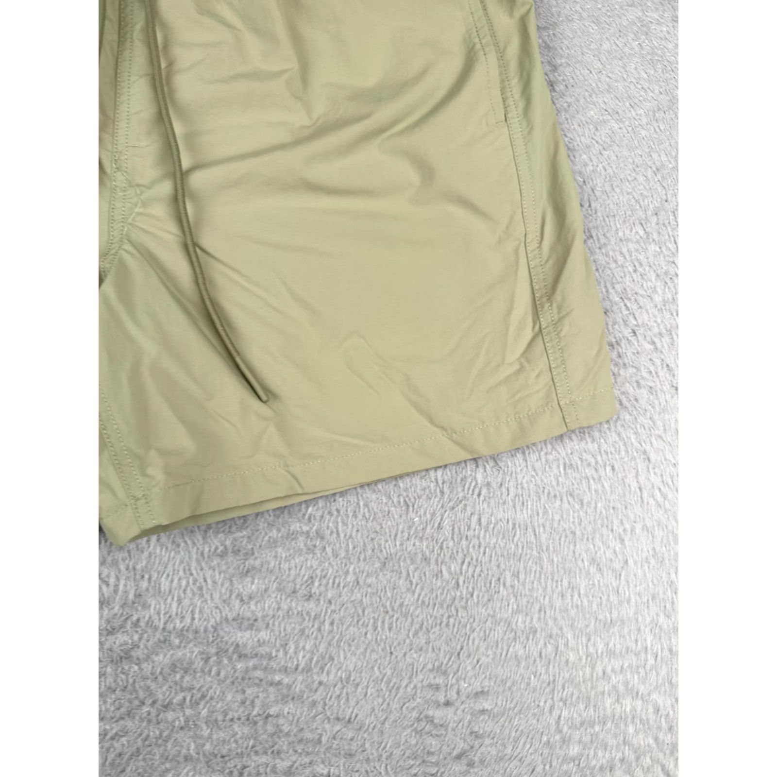 Vintage Standard Cloth Swim Trunks Mens Large Green Lined Elastic Waist Beach Pool 36x6 Regular Men Green Trunks Beach Men’s? Size US 33 - 2 Thumbnail