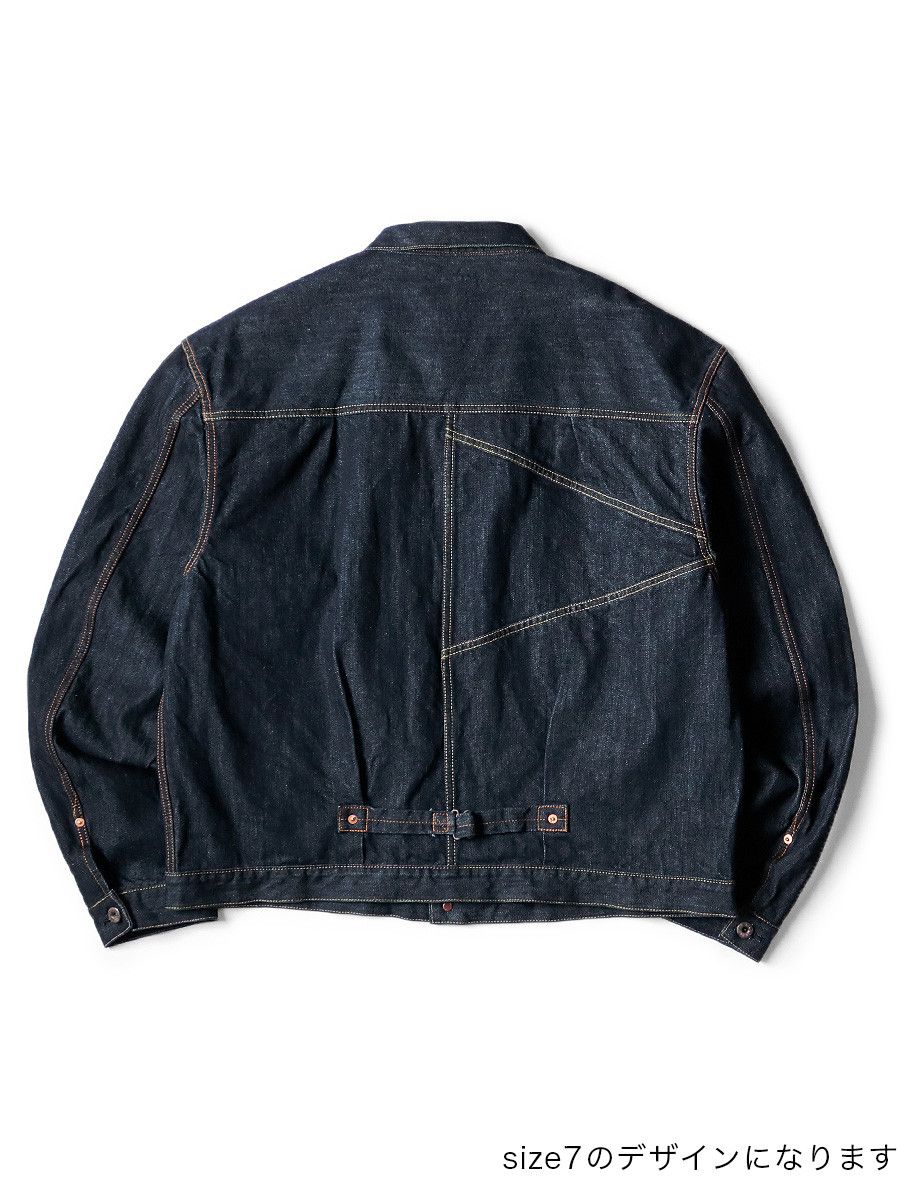 Kapital kapital 14oz denim 1ST Jacket size 7 Size US XXL / EU 58 / 5 - 8 Thumbnail