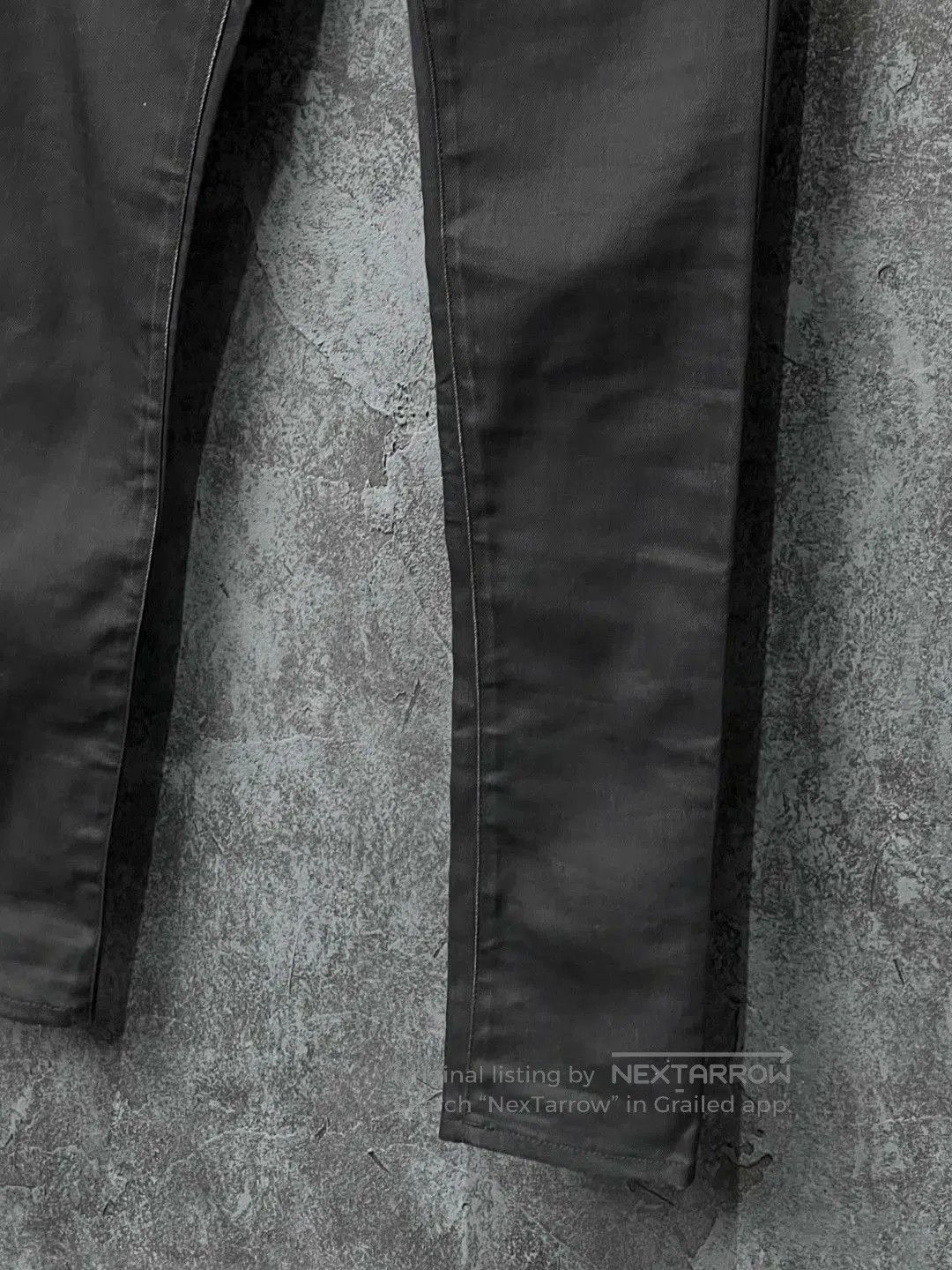 Saint Laurent Paris SAINT LAURENT Black Cotton Jeans. Size US 34 / EU 50 - 4 Thumbnail