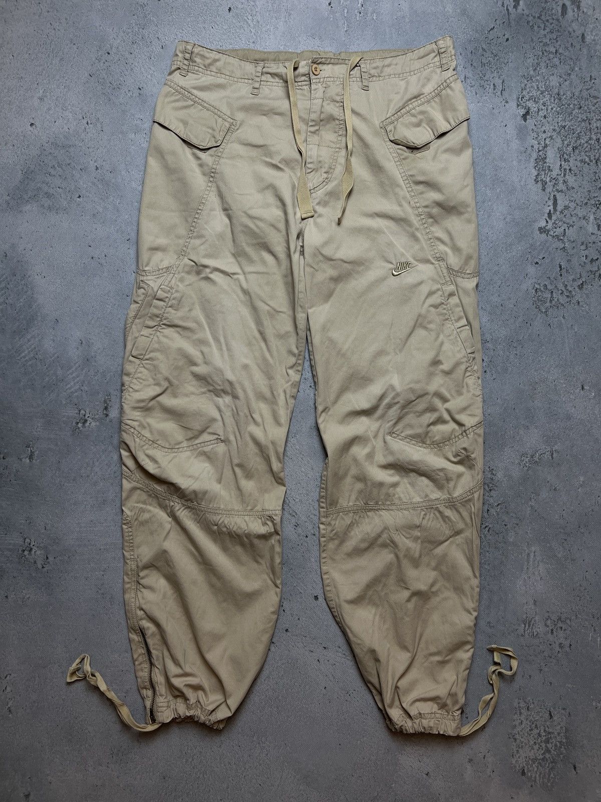 Nike Nike Track Cargo Pants Baggy Vintage Gorpcore Drill Joggers Size US 32 / EU 48 - 18 Thumbnail