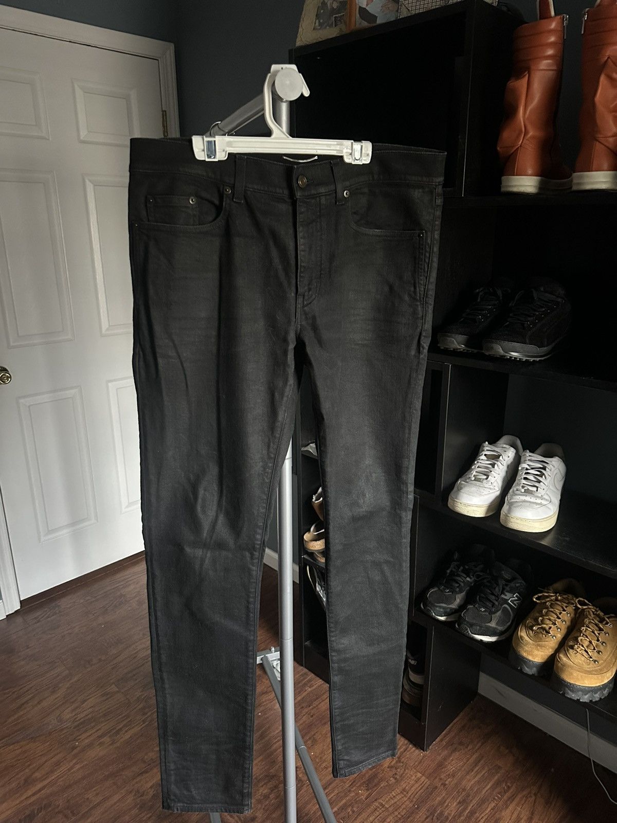 Saint Laurent D02 Light Wax Denim Hedi