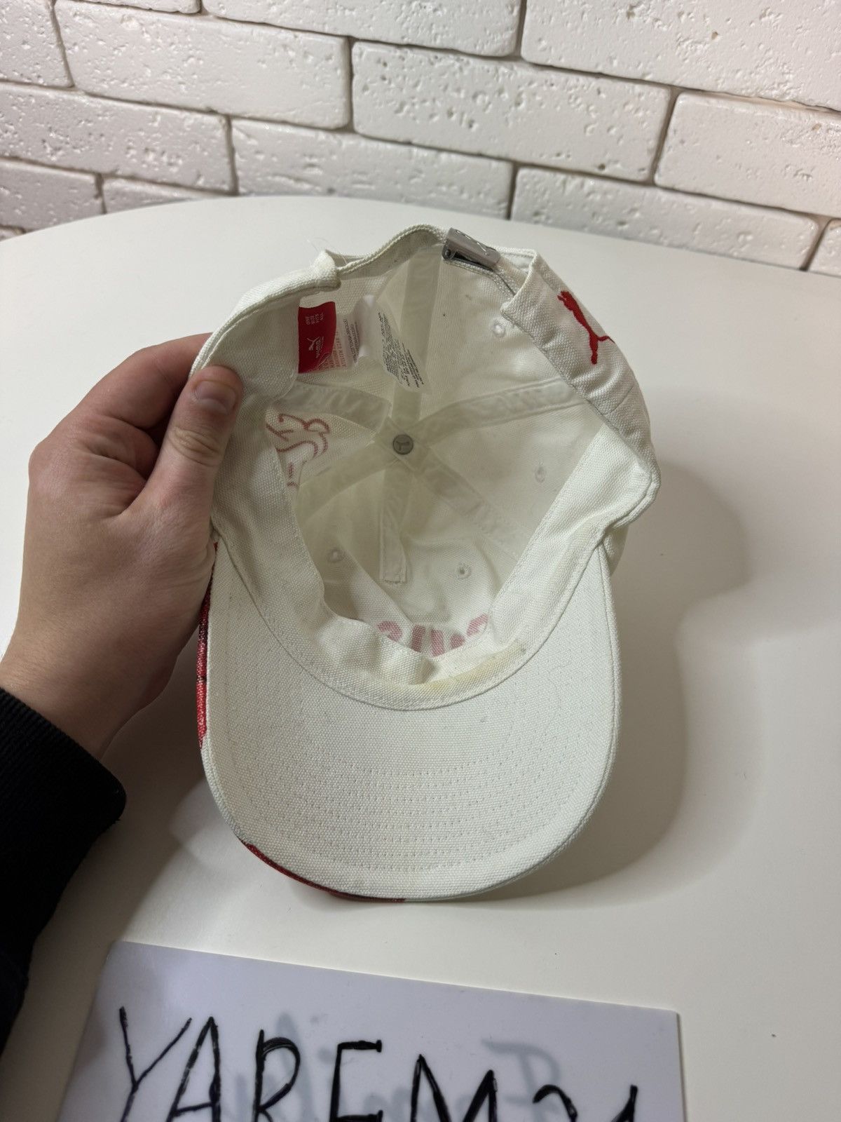 Puma Suisse Puma vintage cap hat Size ONE SIZE - 5 Thumbnail