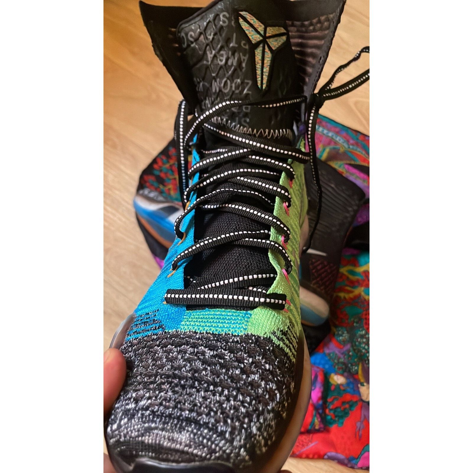 Nike Nike Kobe 10 Elite High What the SNEAKERS shoes 2015 Size 14 Size US 14 / EU 47 - 7 Thumbnail