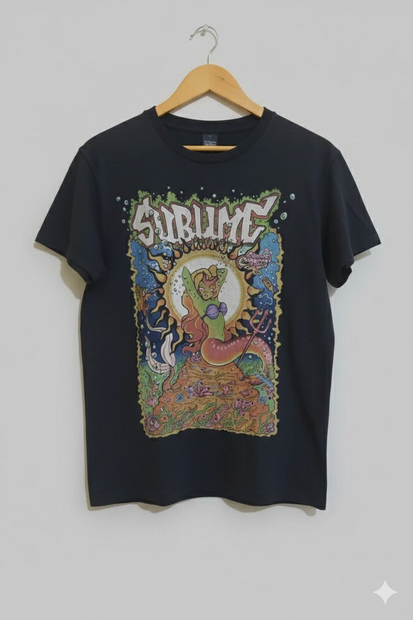 Band Tees Sublime "Mermaid" Graphic Tee Size US M / EU 48-50 / 2 - 1 Thumbnail