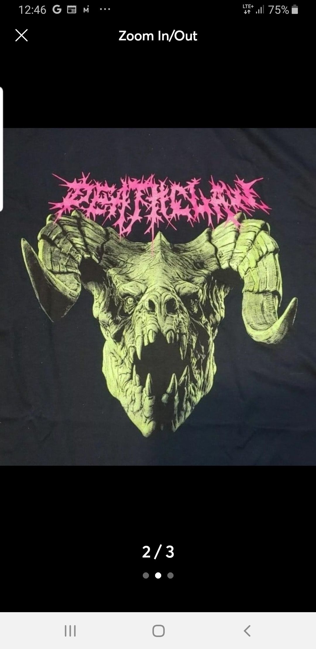 Other RARE FALLOUT DEATHCLAW GRAPHIC T-SHIRT GAMING SHIRT SIZE S Size US S / EU 44-46 / 1 - 2 Thumbnail