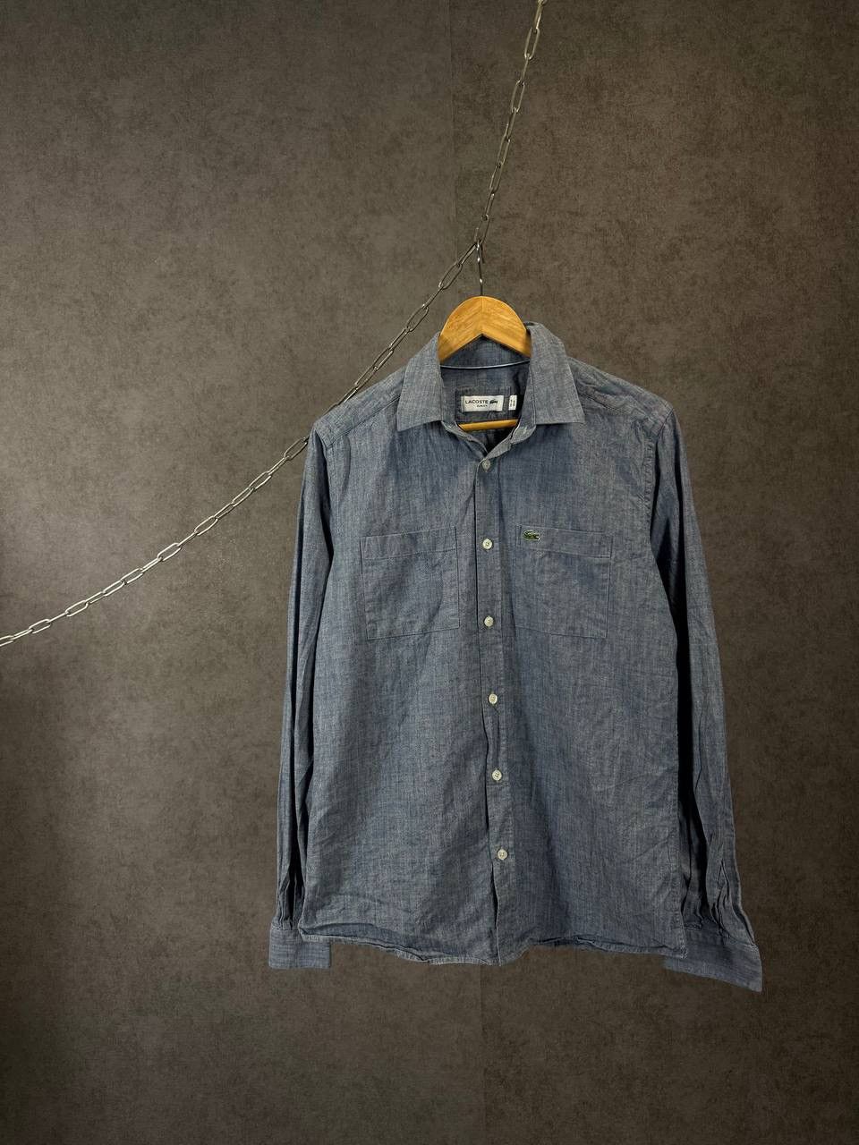 Lacoste Lacoste designer logo pocket shirt Size US M / EU 48-50 / 2 - 1 Thumbnail