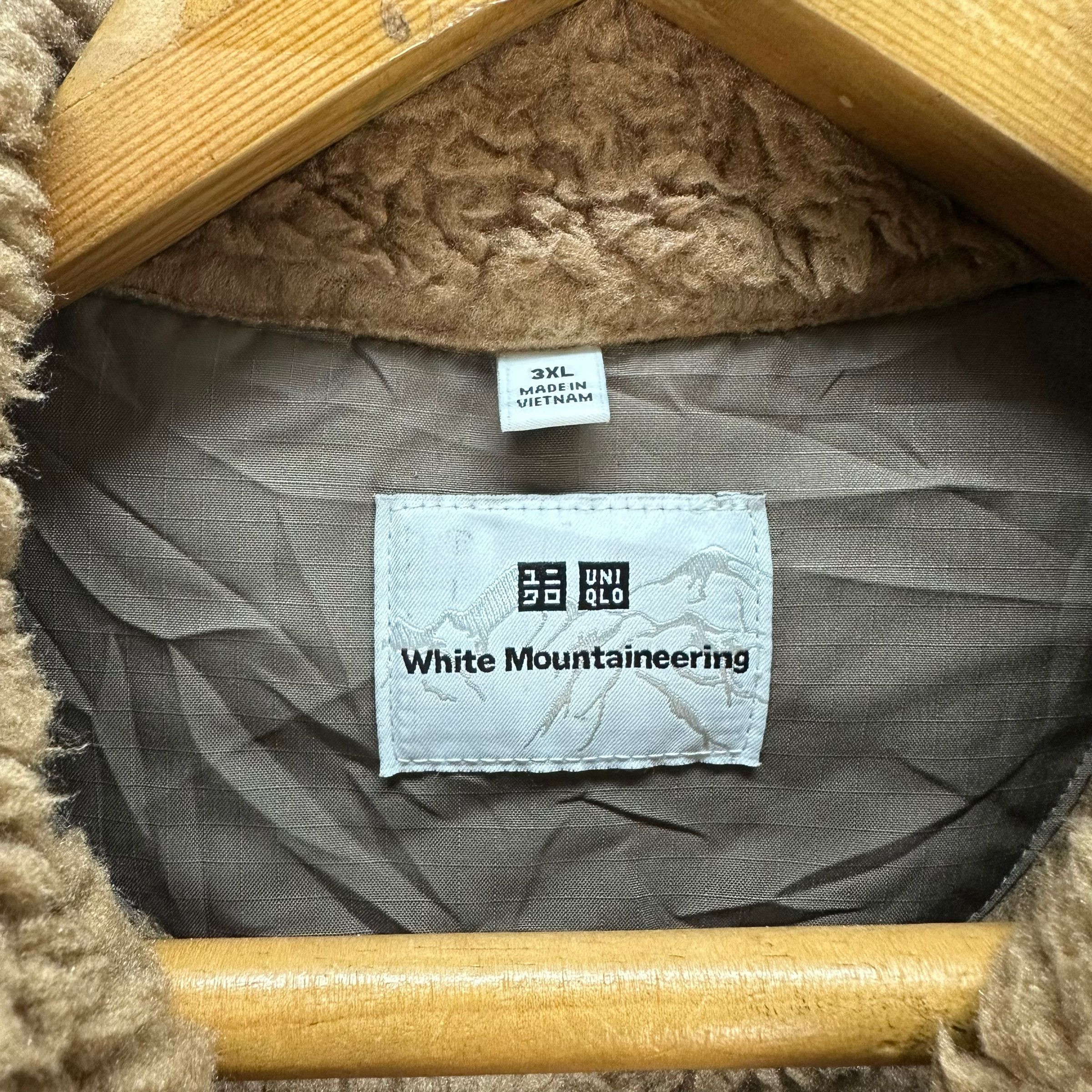 Uniqlo × White Mountaineering WHITE MOUNTAINEERING SNAP BUTTON FLEECE 3XL #7873-187 Size US XXL / EU 58 / 5 - 6 Thumbnail