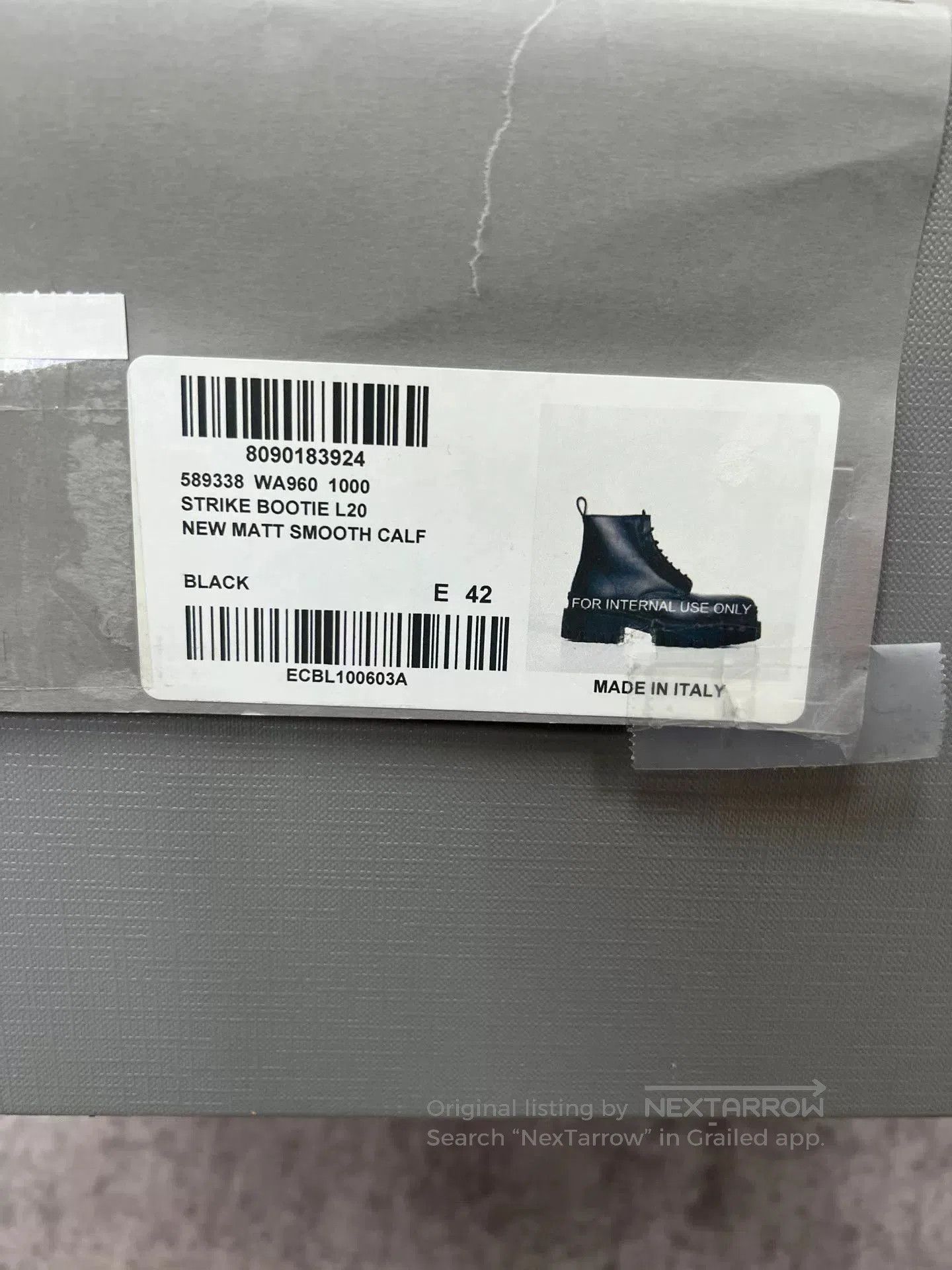 Balenciaga balenciaga black combat boots size 42. Size US 9 / EU 42 - 9 Thumbnail