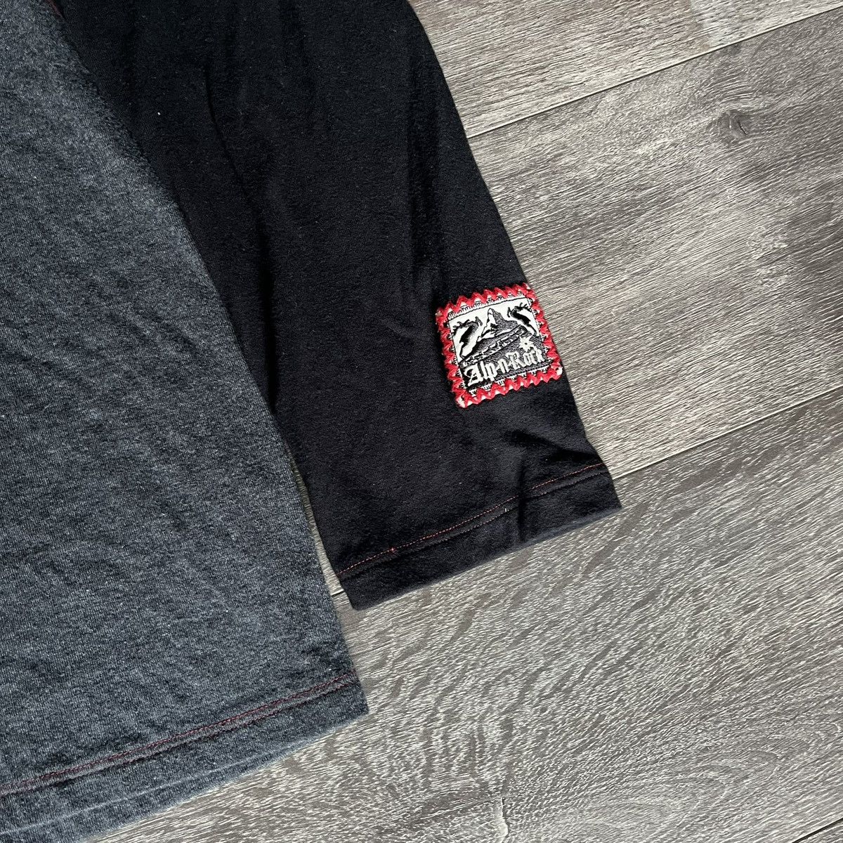 Vintage Alp N Rock Flight Crew Longsleeve Shirt Canada Grey Black Size US L / EU 52-54 / 3 - 4 Thumbnail