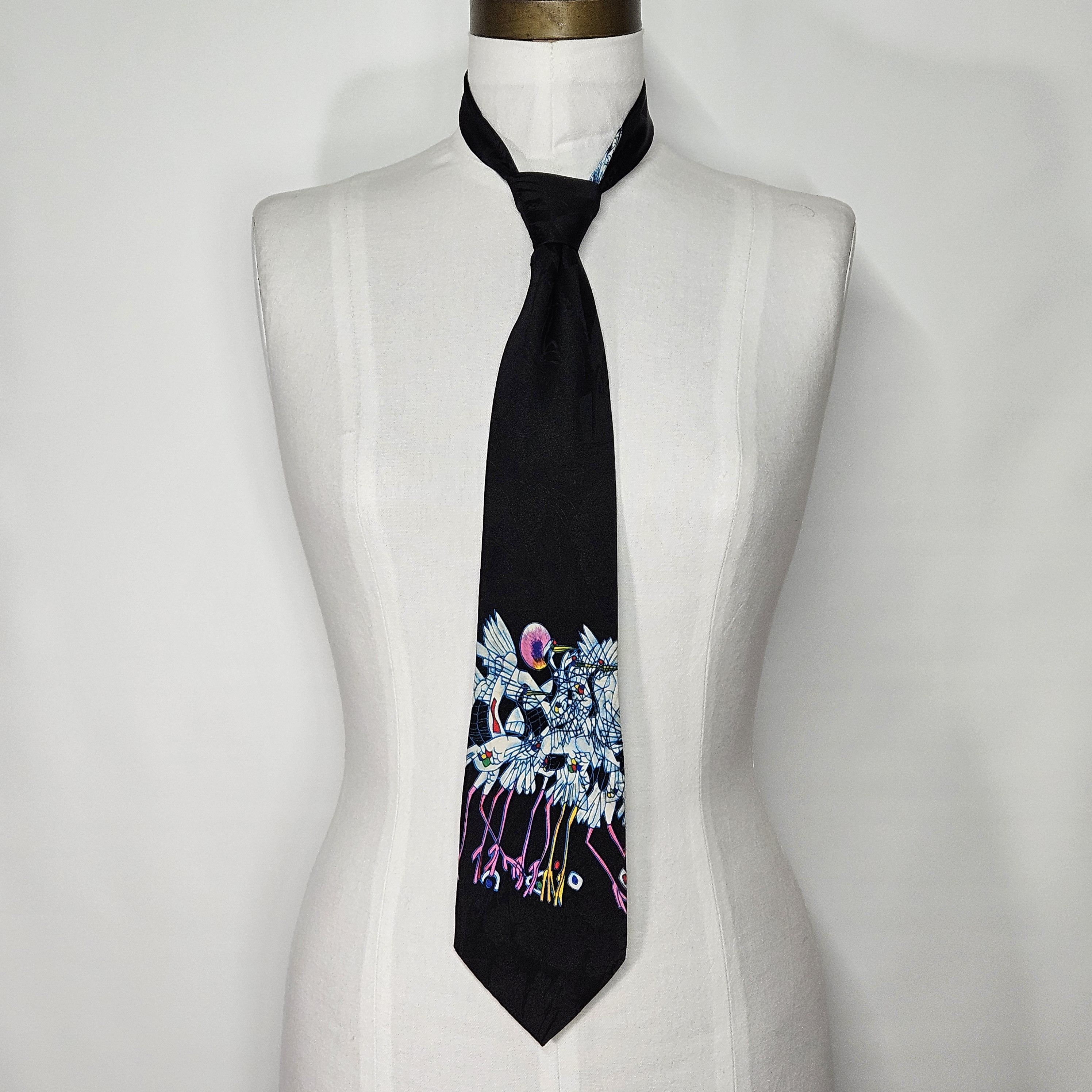Other Jiang 60x3.75" Necktie Tiefeng Silk Artist Yunnan School Size ONE SIZE - 1 Thumbnail