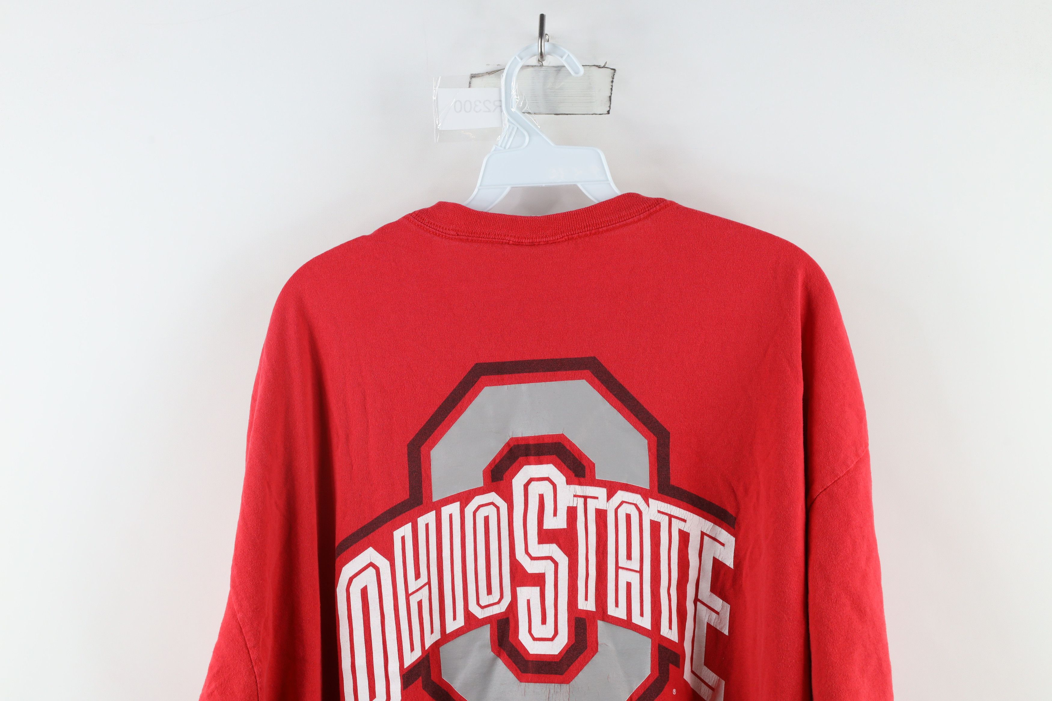 Nike × Vintage Vintage Nike Swoosh Dot the I Ohio State University Shirt Size US XXL / EU 58 / 5 - 12 Thumbnail