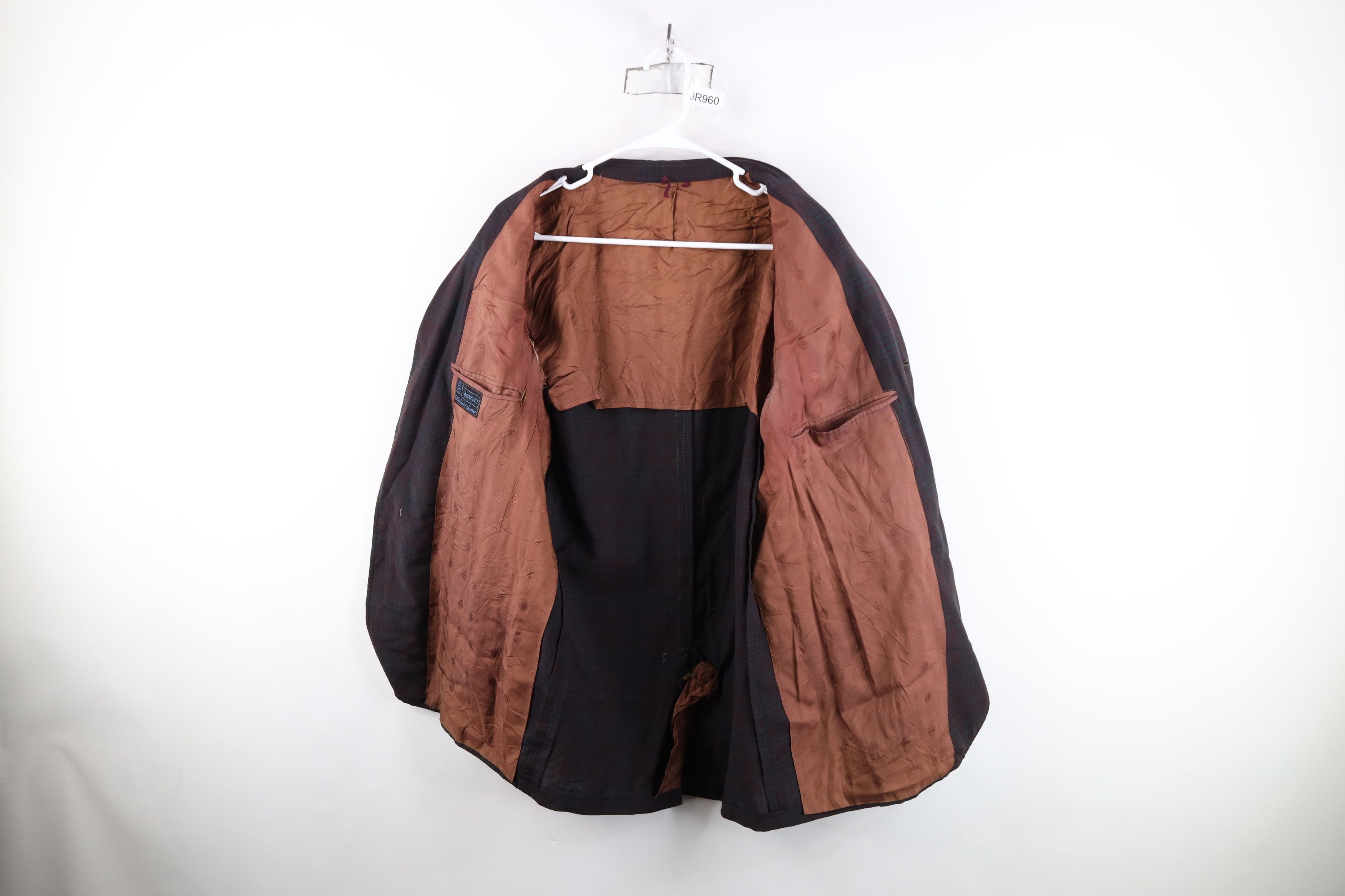 Vintage Vintage 50s 60s Streetwear Rayon Gabardine Suit Jacket USA Size US XL / EU 56 / 4 - 9 Thumbnail