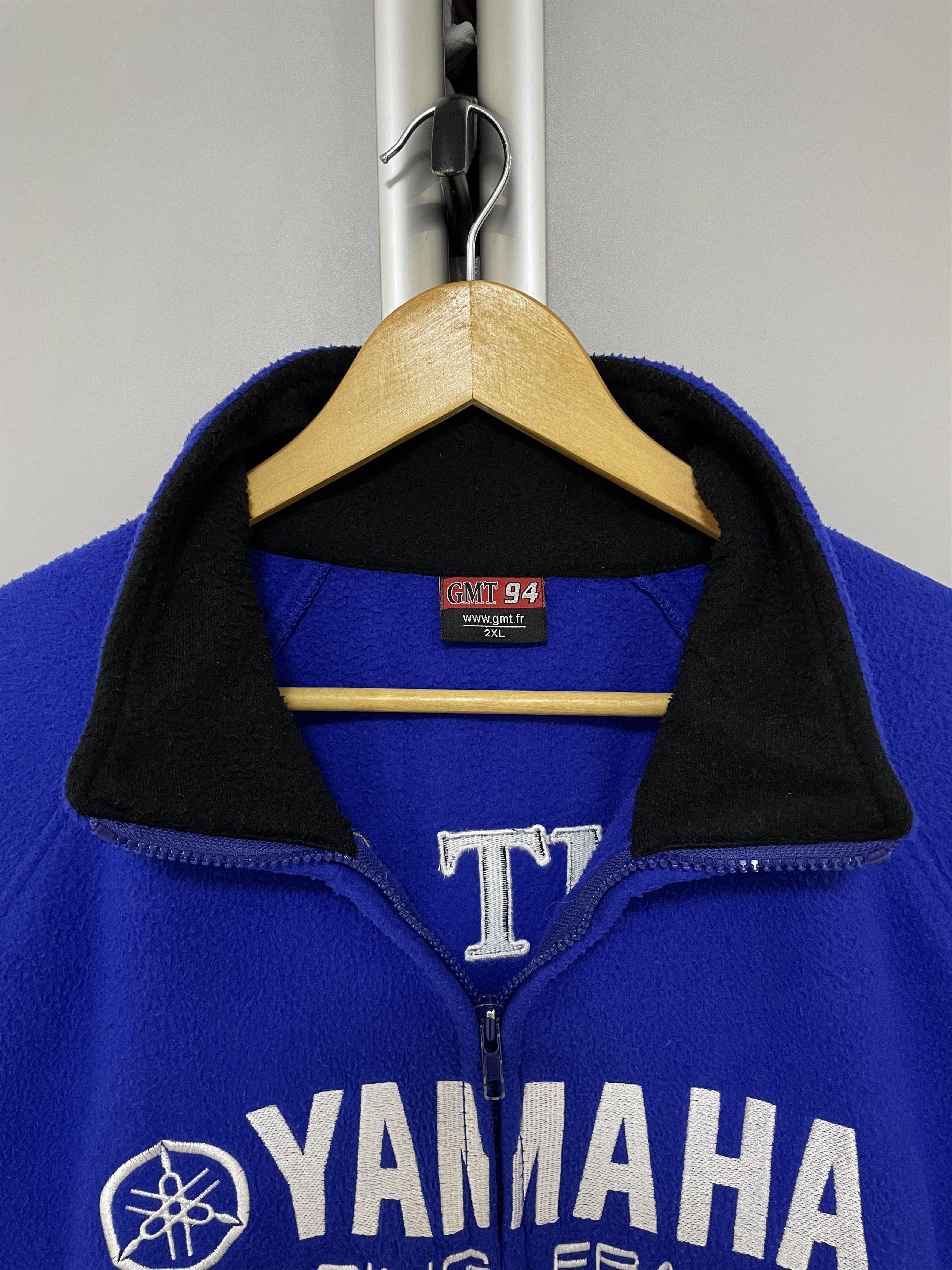 Yamaha YAMAHA GMT94 Vintage Fleece Jacket Rare Racing 90s Streetwea Size US XL / EU 56 / 4 - 9 Thumbnail