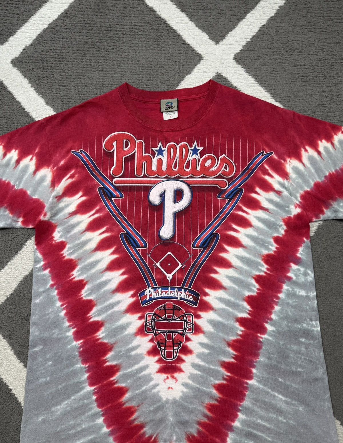 Liquid Blue Vintage Liquid Blue x MLB Philadelphia Phillies mens T-shirt Size US L / EU 52-54 / 3 - 6 Thumbnail