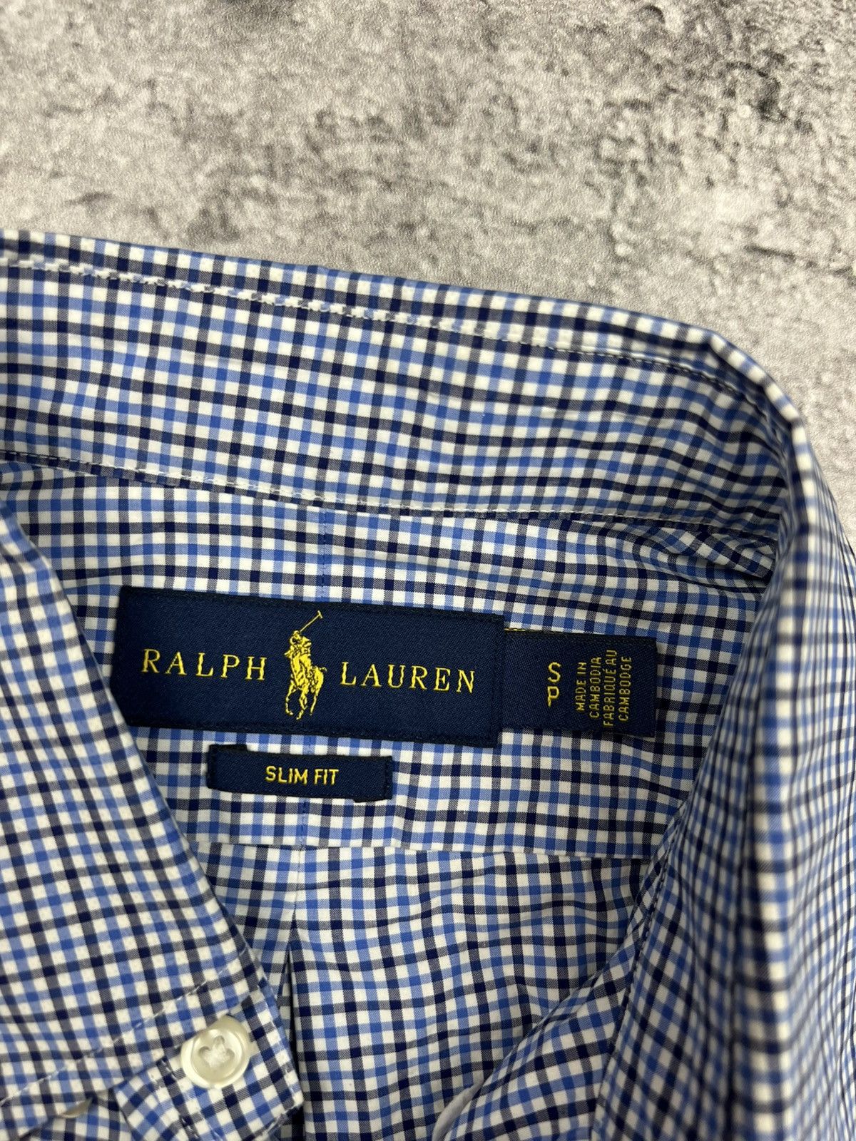 Polo Ralph Lauren Polo Ralph Lauren Blue Plaid Button Up Shirt Mens Size US S / EU 44-46 / 1 - 3 Thumbnail