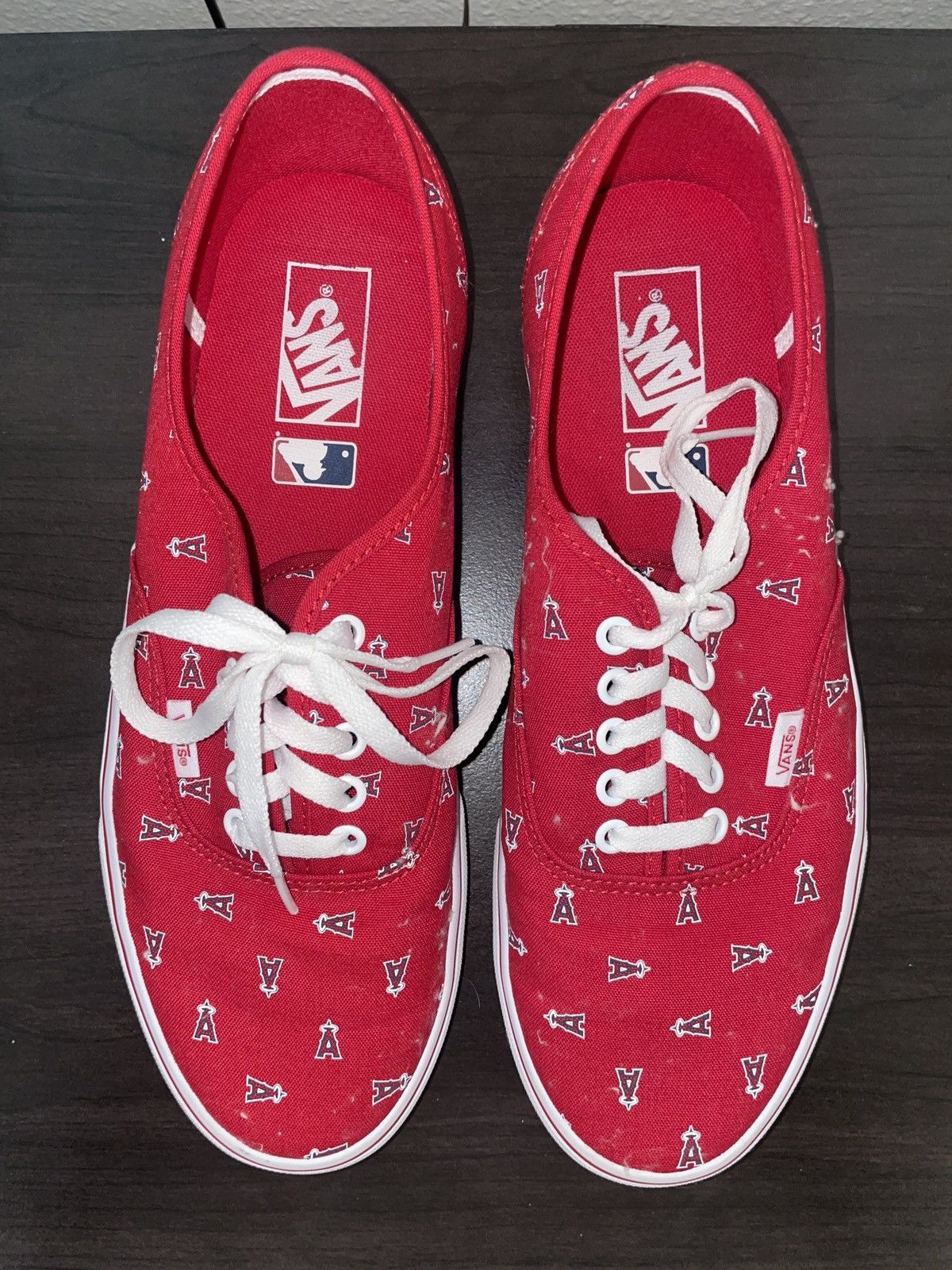 Vans VANS Los Angeles Anaheim Angels Red Shoes MLB Baseball Size US 11 / EU 44 - 1 Thumbnail
