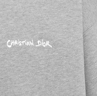 Dior o1w1db10725 Christian Dior Tag T-shirt, Relaxed Fit in Gray Size US M / EU 48-50 / 2 - 3 Thumbnail