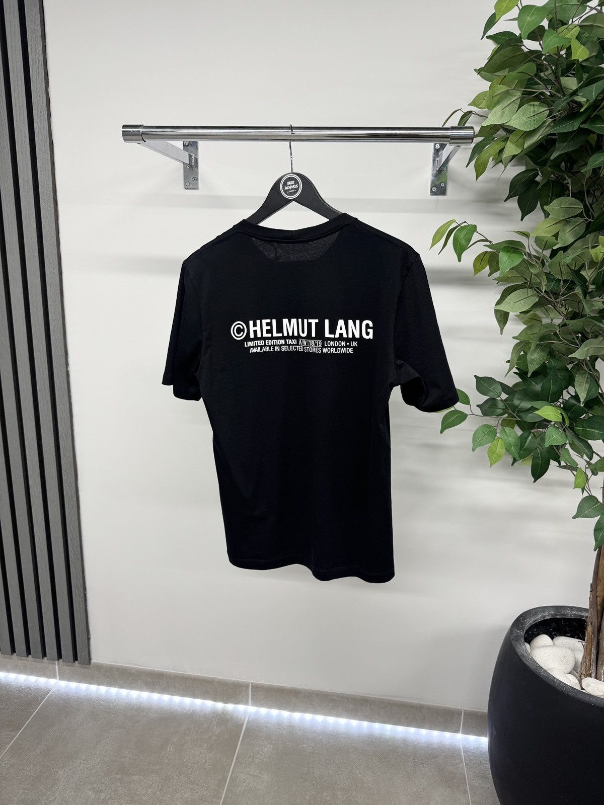 Helmut Lang Helmut Lang Tokyo Taxi T-Shirt In Black RRP £135 Size US S / EU 44-46 / 1 - 1 Thumbnail