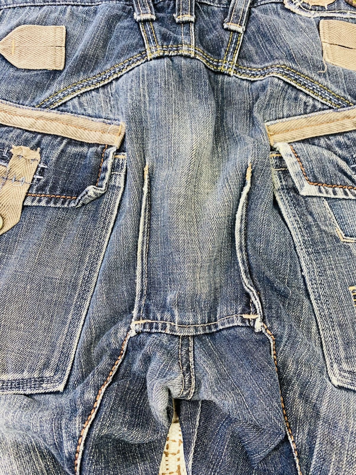 Marithe + Francois Girbaud Vintage Marithe Francois Girbaud Distressed Jeans Size US 34 / EU 50 - 15 Thumbnail