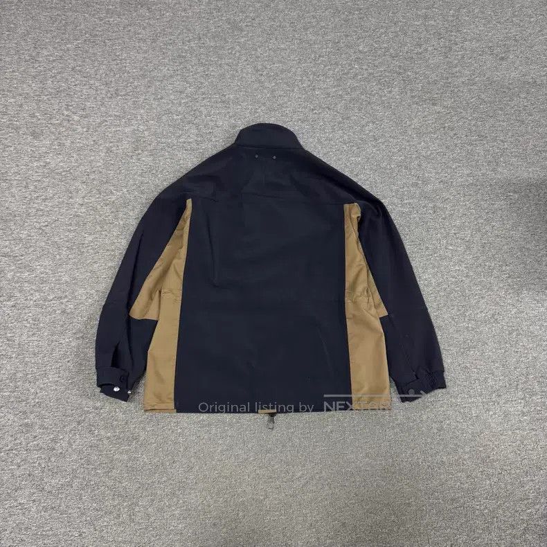Louis Vuitton Louis Vuitton Navy Blue Khaki Functional Collar Jacket Size US M / EU 48-50 / 2 - 2 Thumbnail
