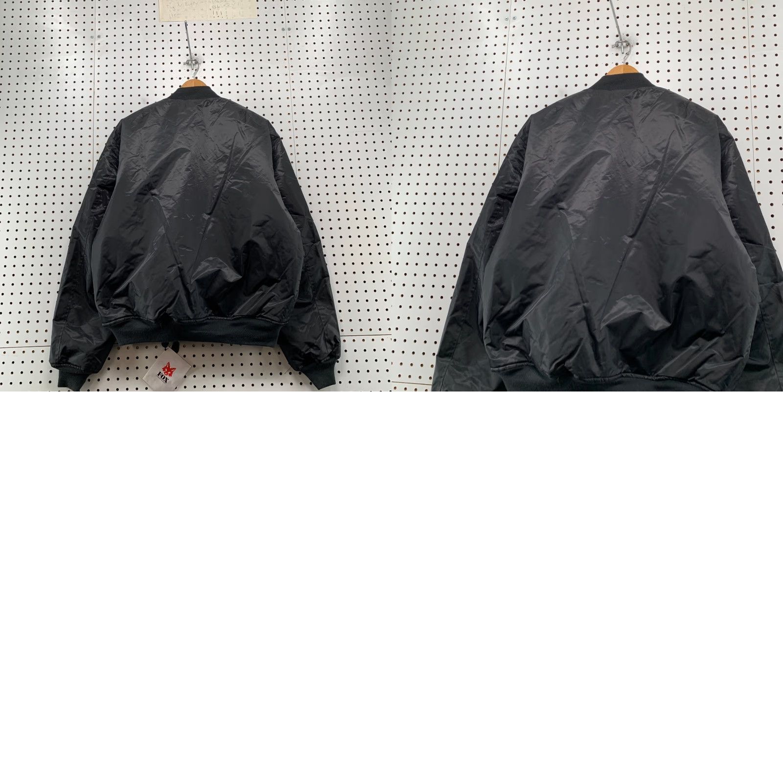 Vintage VINTAGE Fox MA-1 Bomber Flight Jacket Mens XL Black Orange Liner Military NWT Size US XL / EU 56 / 4 - 10 Thumbnail