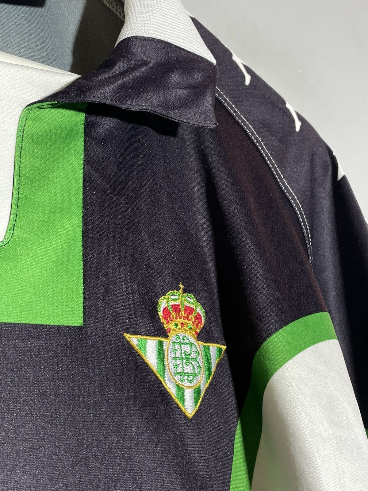 Kappa × Vintage Real Betis Kappa 1998/99 Vintage Away Y2k Football Shirt Size US L / EU 52-54 / 3 - 7 Thumbnail