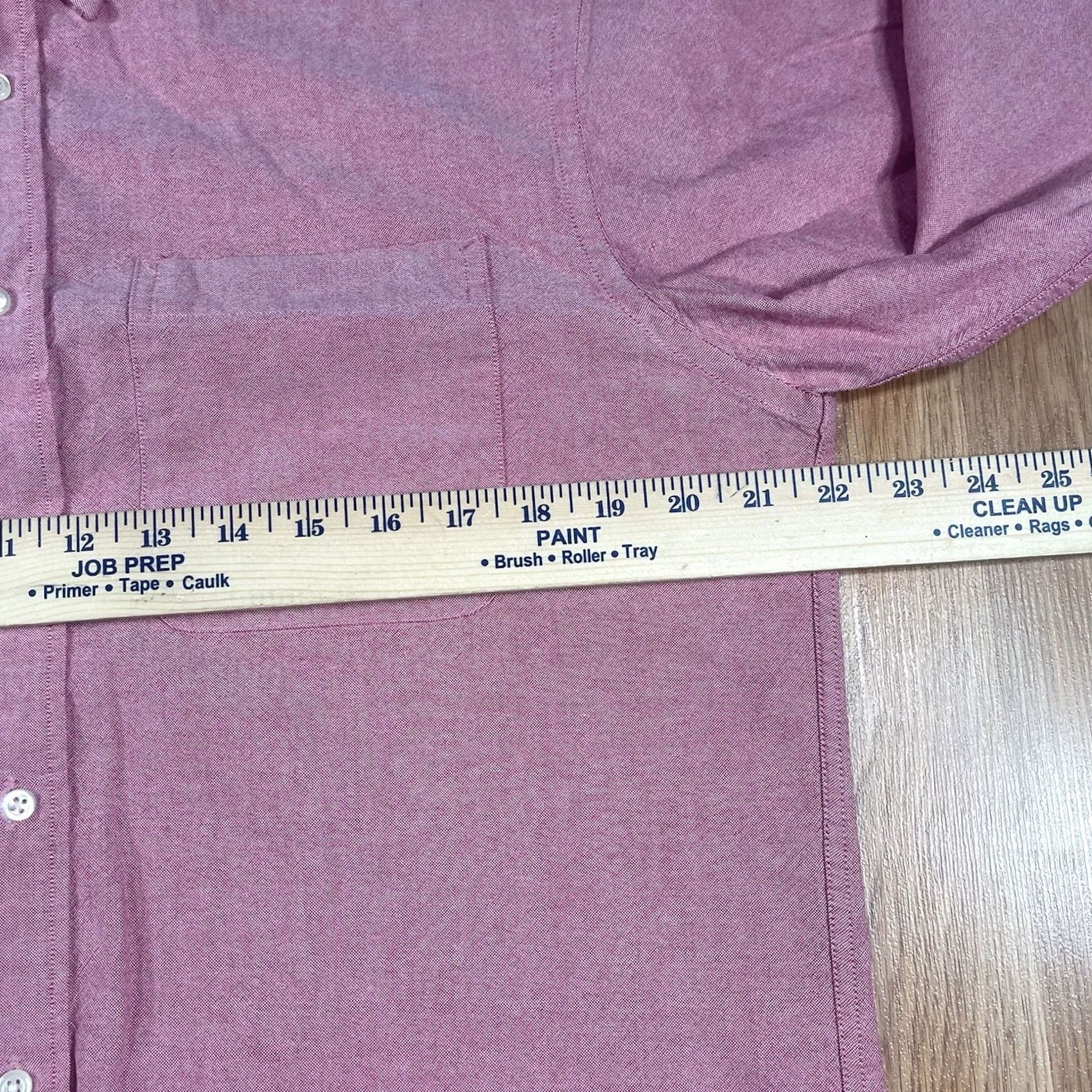 Tommy Hilfiger Tommy Hilfiger Shirt Mens 15 1/2 32-33 Regular Fit Long Sleeve Button Down Dress Size 42R - 6 Thumbnail