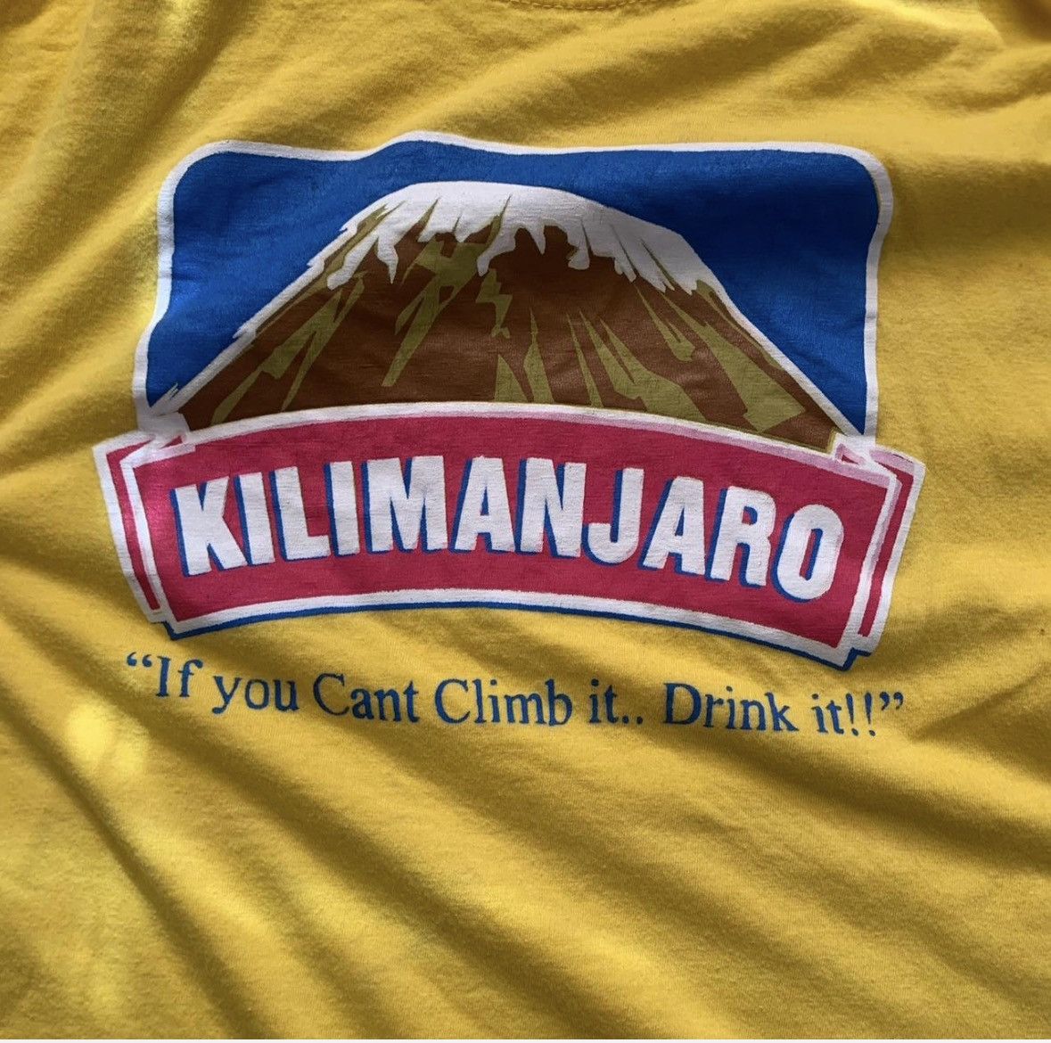 Other VINTAGE Funny Kilimanjaro tee, first light Size US L / EU 52-54 / 3 - 2 Thumbnail