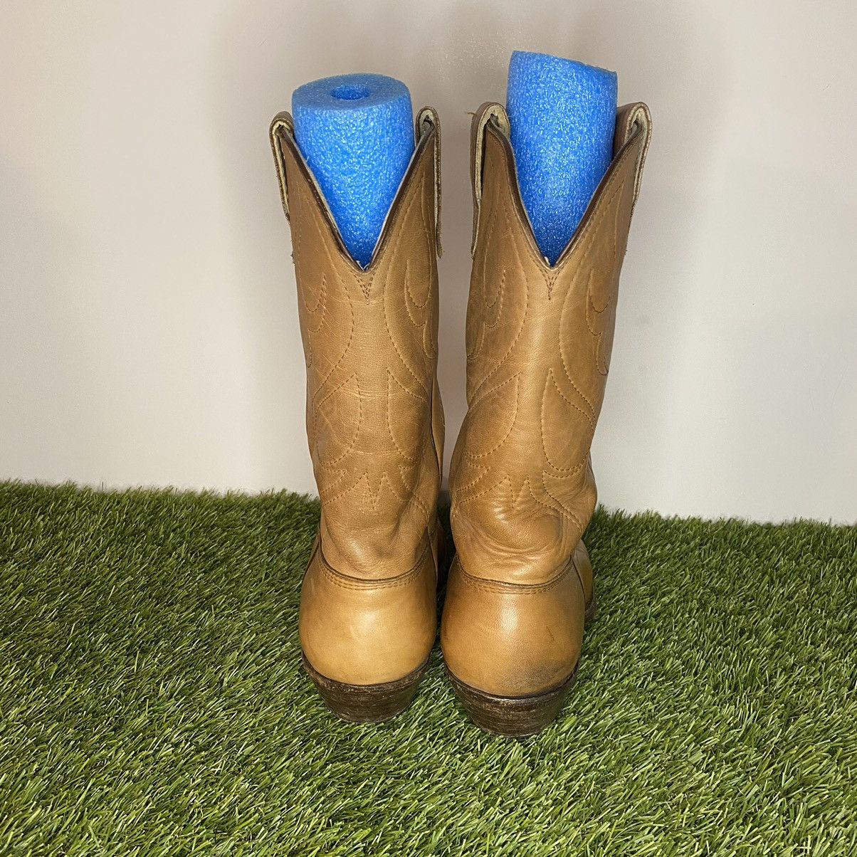 Vintage 1977 Stewart Co. Boots Hand Made in USA Cowboy Boots Size US 9 / EU 42 - 4 Thumbnail