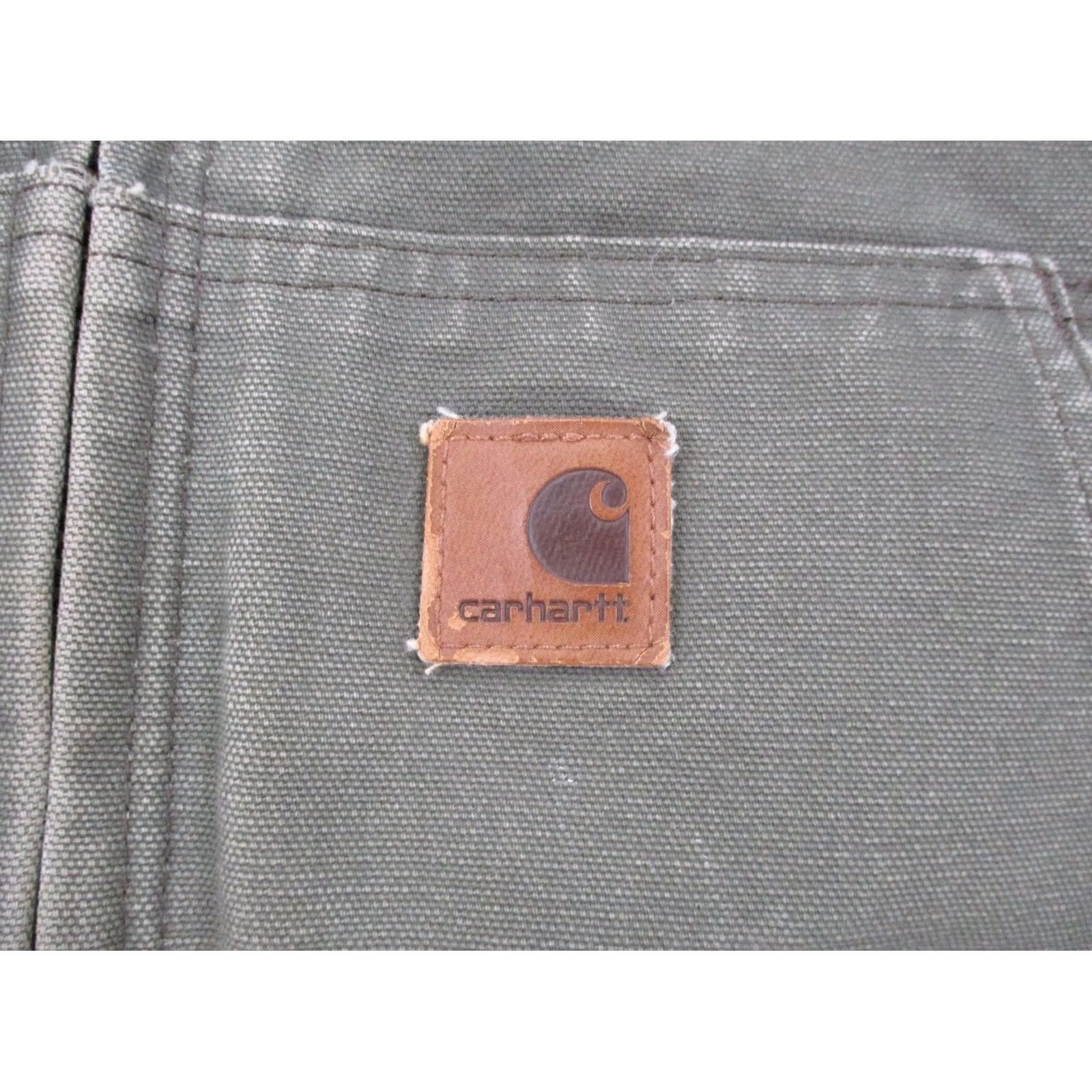 Carhartt Carhartt Jacket Men 3XL Army Green Chore Coat Hooded Heavy Vintage Work J130 ARG Set Size US XXL / EU 58 / 5 - 6 Thumbnail
