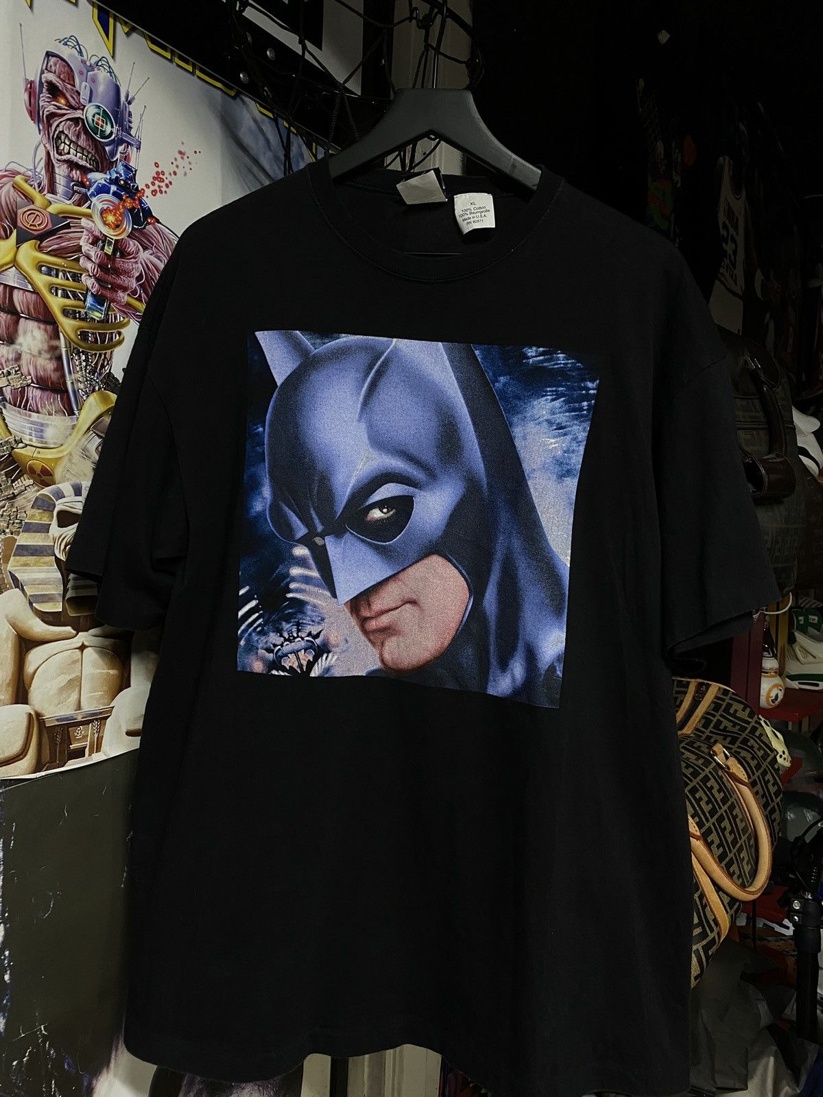 Vintage Vintage 90’s Batman Movie T-Shirt Vtg Dc Comics Tee Large Size US L / EU 52-54 / 3 - 1 Thumbnail