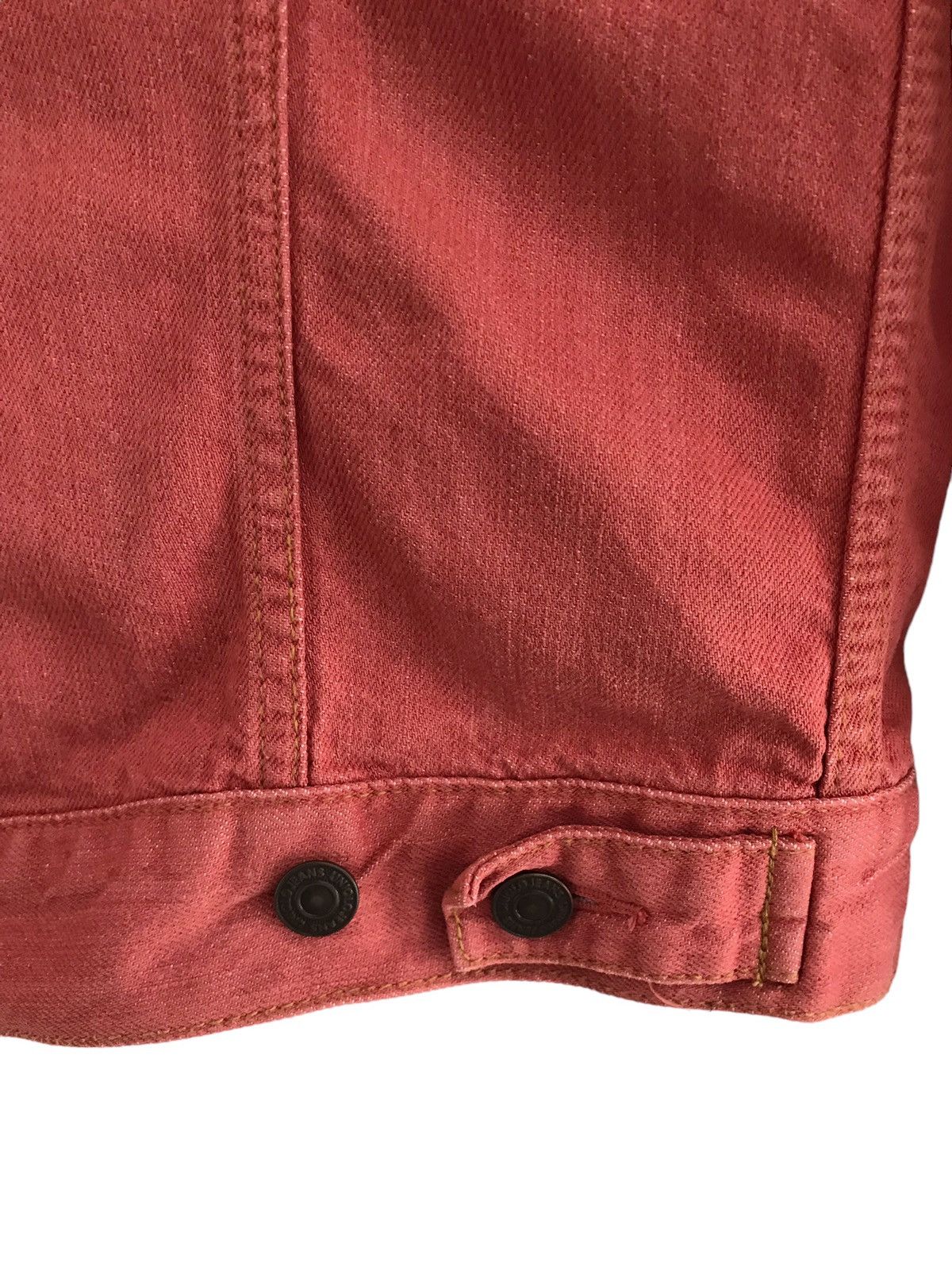 Uniqlo Uniqlo Raspberry Denim Jacket Size US L / EU 52-54 / 3 - 11 Thumbnail