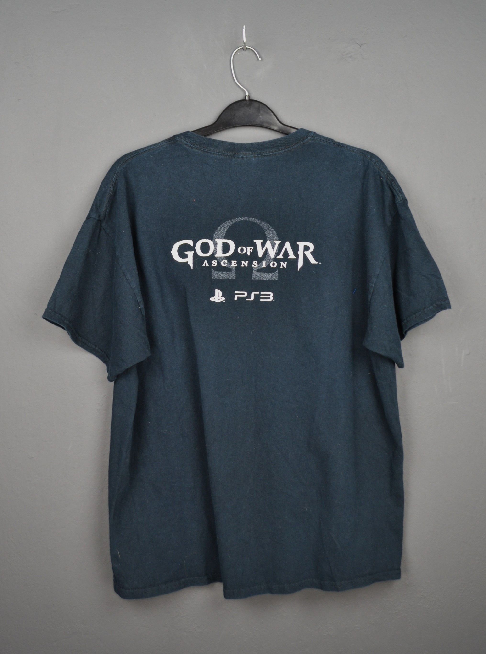 Band Tees Vintage God Of War Ascension Kratos PS3 Promo Video Game XL Size US XL / EU 56 / 4 - 7 Thumbnail