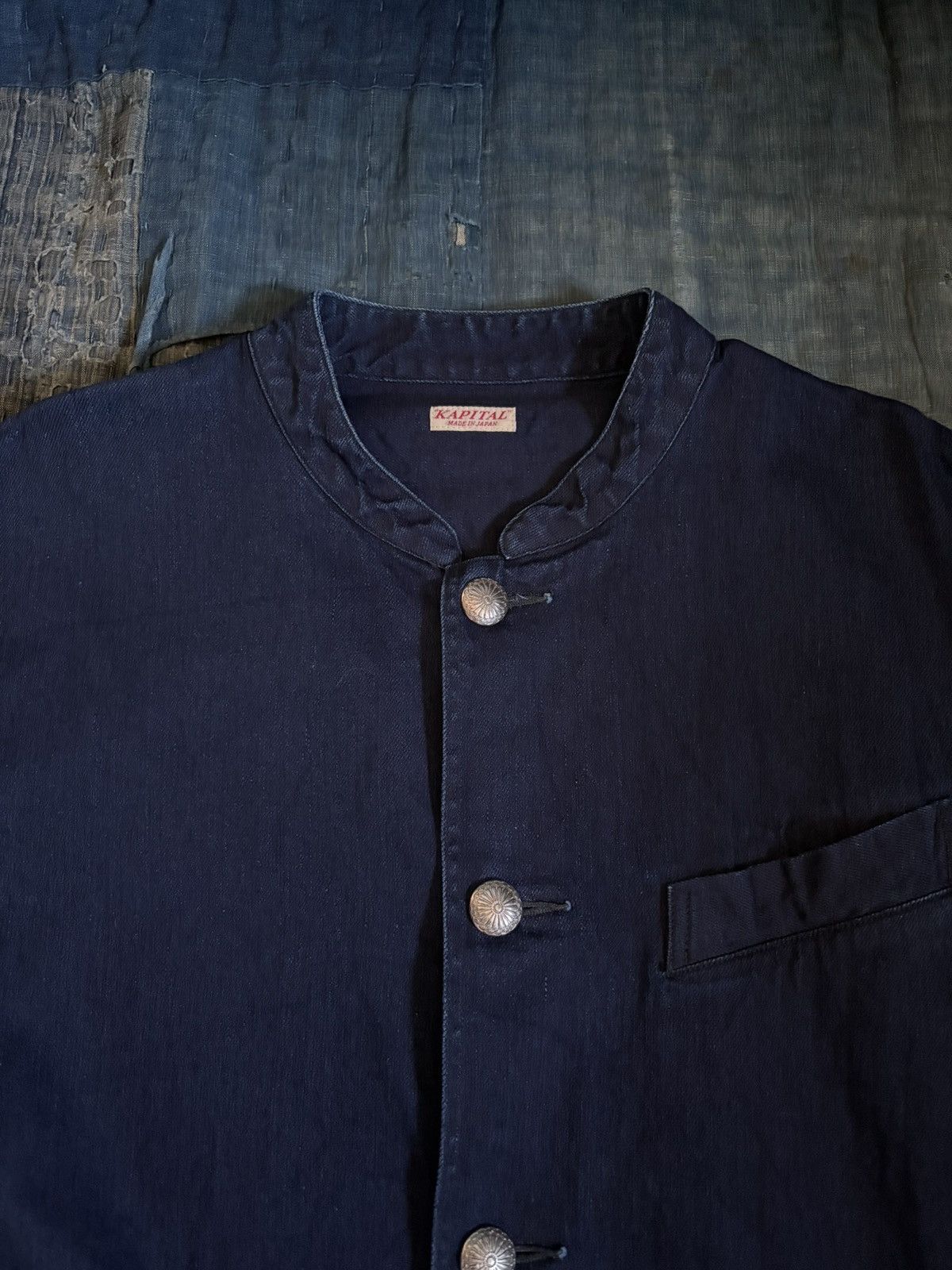 Kapital Kapital Samu Blouson Indigo indigo Denim Size US M / EU 48-50 / 2 - 3 Thumbnail