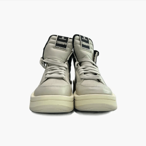 Rick Owens Rick Owens mid-top sneakers black and white Size US 8 / EU 41 - 3 Thumbnail