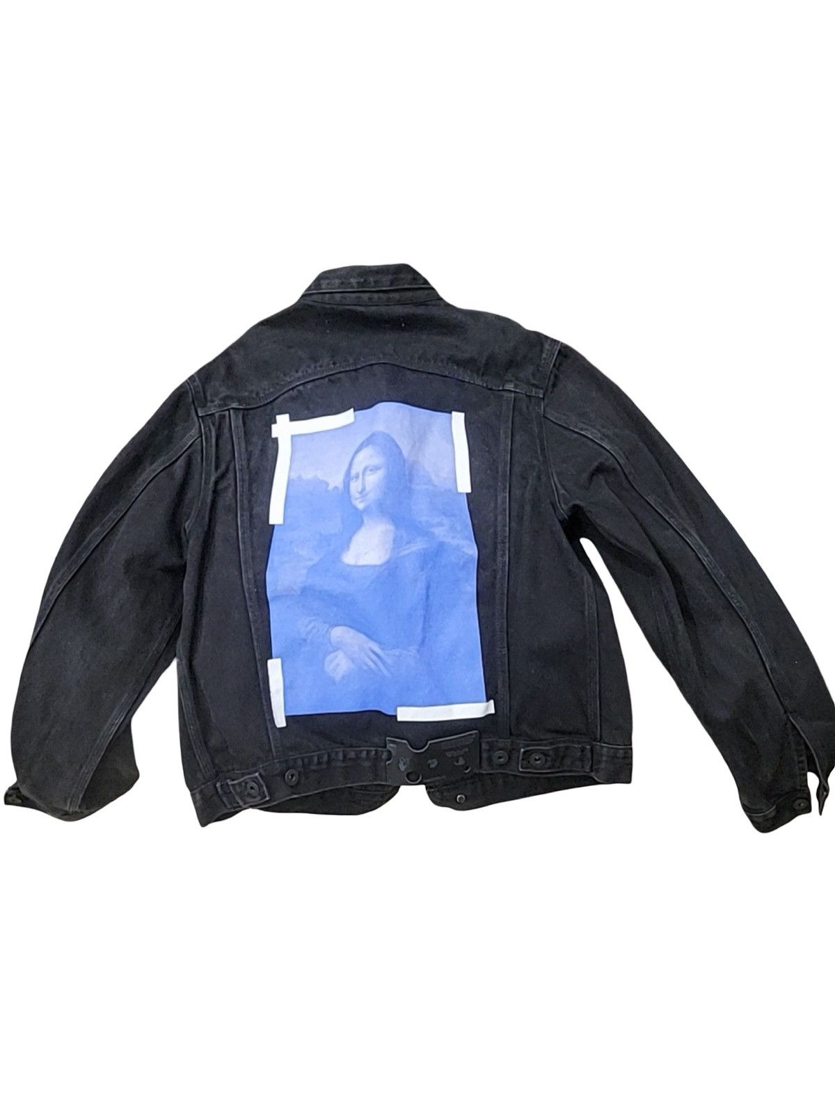Off-White Off-White Mona Lisa denim jacket Size US M / EU 48-50 / 2 - 1 Thumbnail