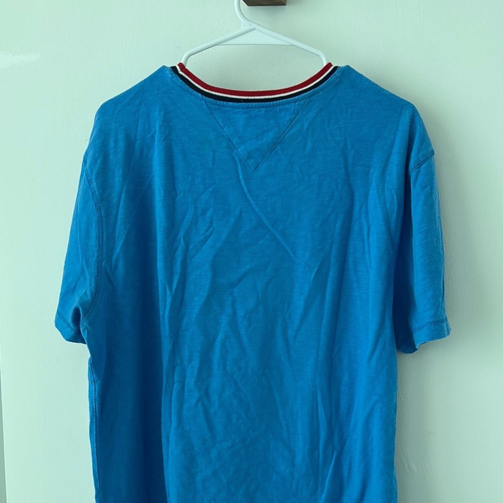 Tommy Hilfiger Tommy Hilfiger Blue Short Sleeve Tee Size US L / EU 52-54 / 3 - 3 Thumbnail