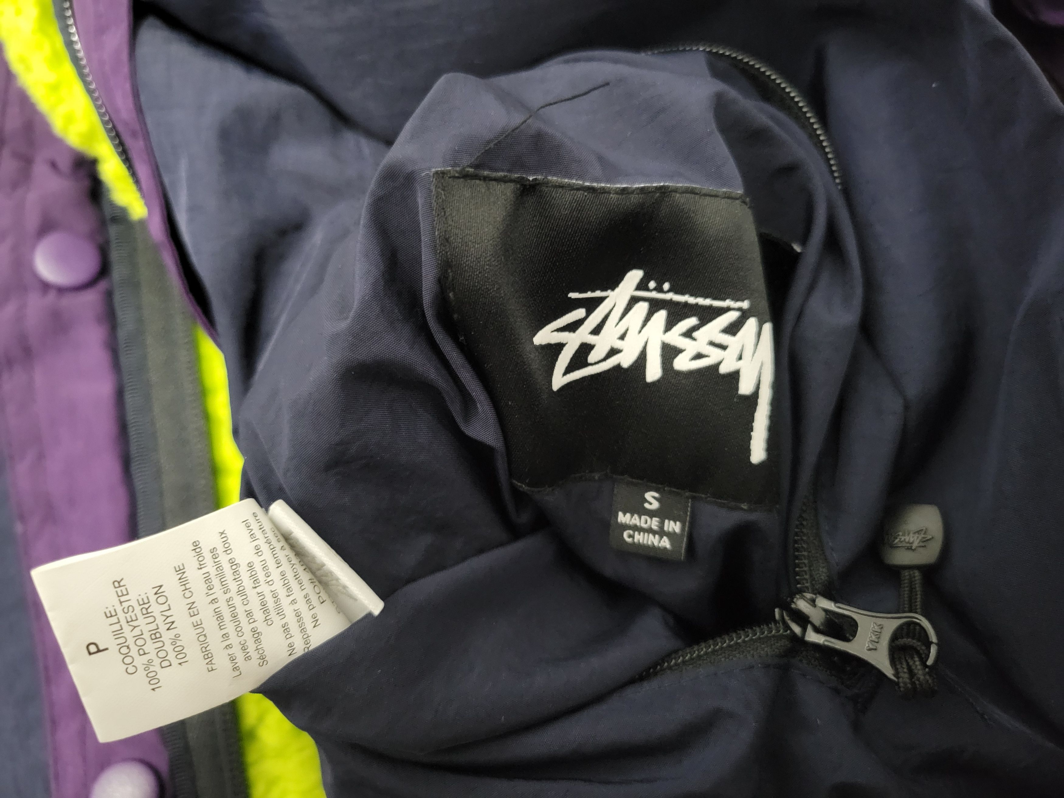 Stussy Stussy Reversible Micro Fleece Jacket Size US S / EU 44-46 / 1 - 3 Thumbnail