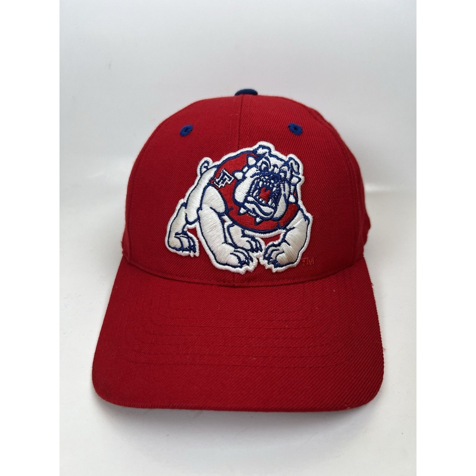 Top Of The World Vintage Fresno State Bulldogs Fitted Hat Size 7 Top Of The W Size ONE SIZE - 2 Thumbnail