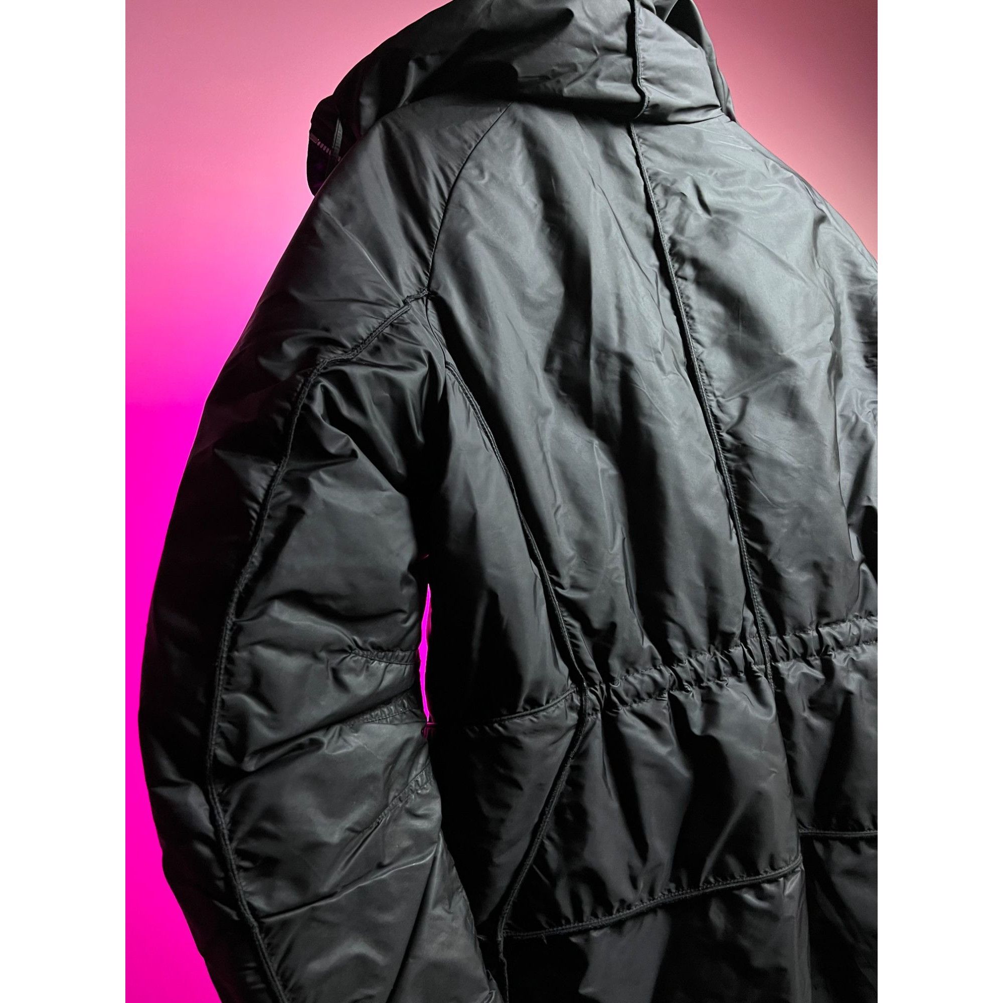 Ermanno Scervino Ermanno Scervino Very Rare Designer Puffer Coat Belted Black Size M / US 6-8 / IT 42-44 - 4 Thumbnail