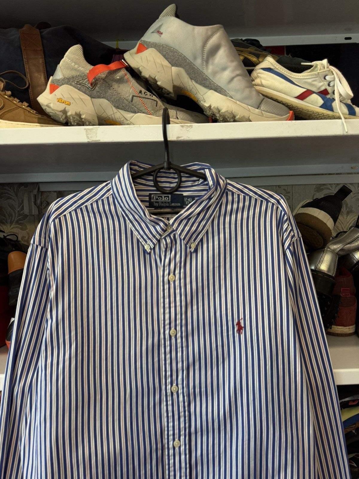 Polo Ralph Lauren Vintage POLO RALPH LAUREN Button Up Shirt rare 90s Size US XL / EU 56 / 4 - 2 Thumbnail