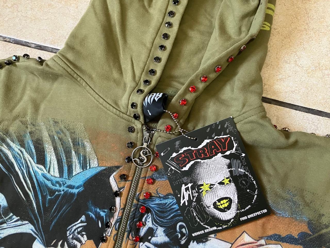 Other STRAY Find Unexpected hoodie batman and superman Size US L / EU 52-54 / 3 - 2 Thumbnail