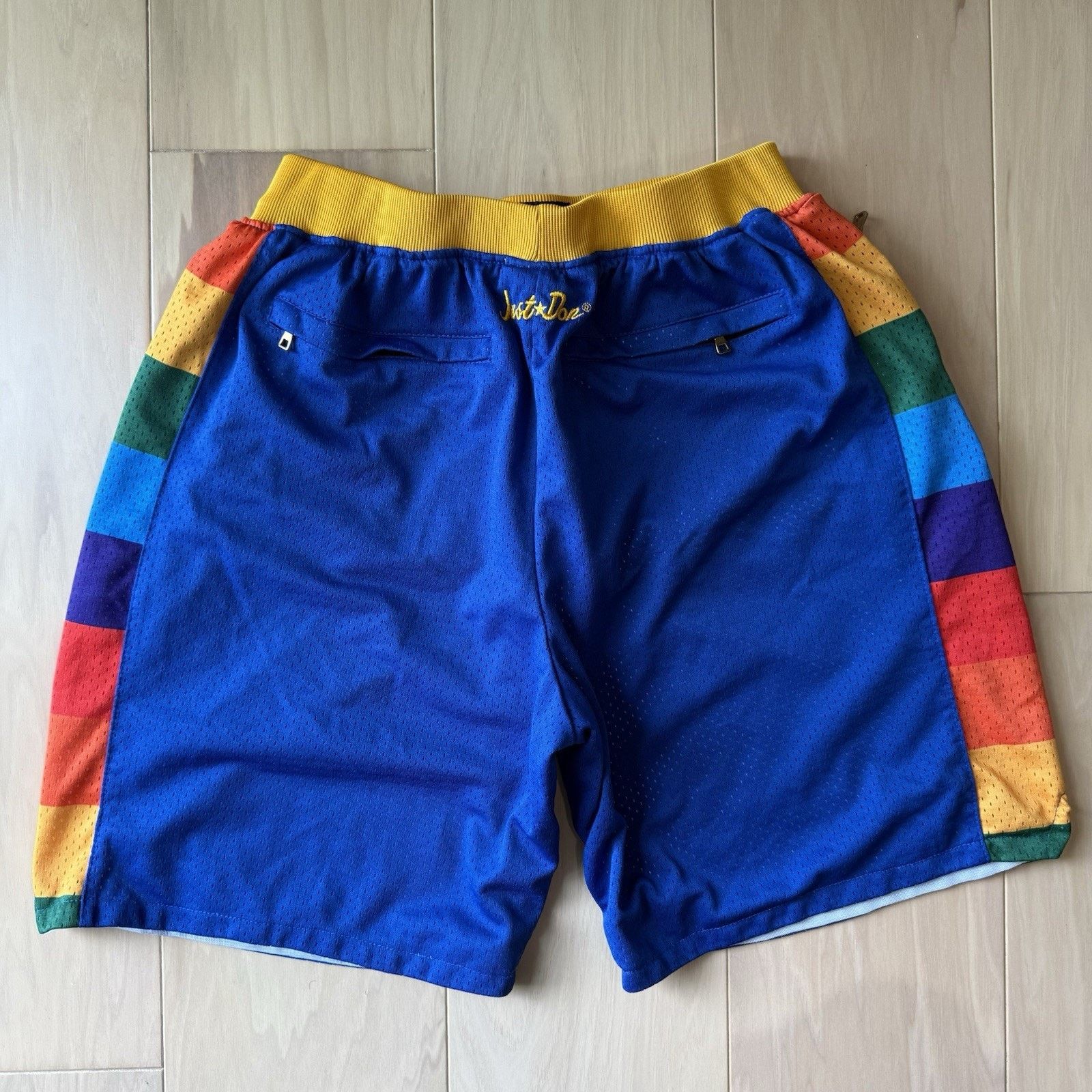Just Don Denver Nuggets Shorts Large Blue Just Don NBA Basketball Size US 26 / EU 42 - 5 Thumbnail