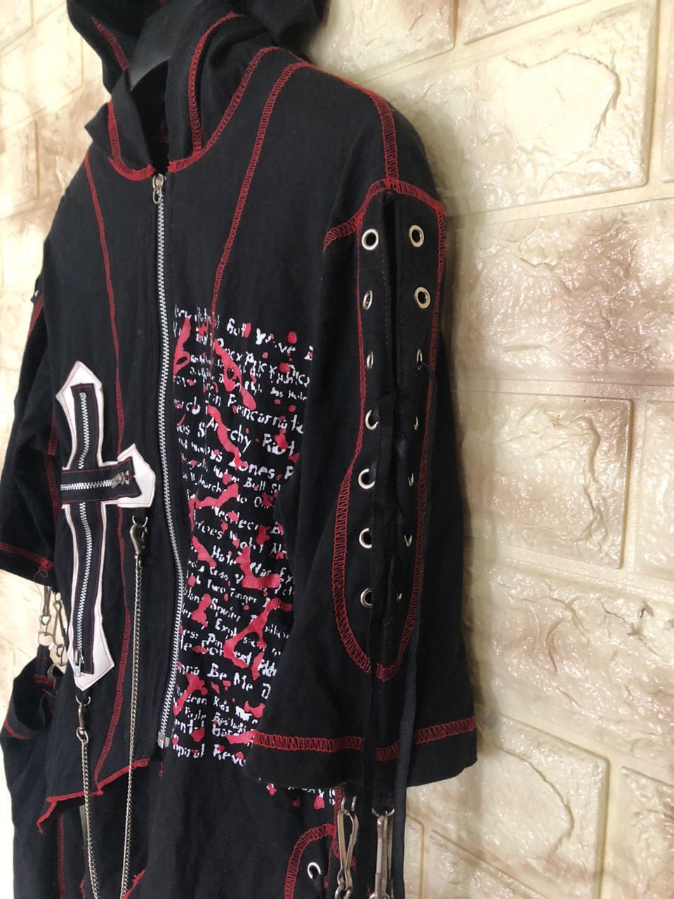Japanese Brand Reach Keystation Bondage Punk Seditionaires Devil Hoodie Size M / US 6-8 / IT 42-44 - 6 Thumbnail