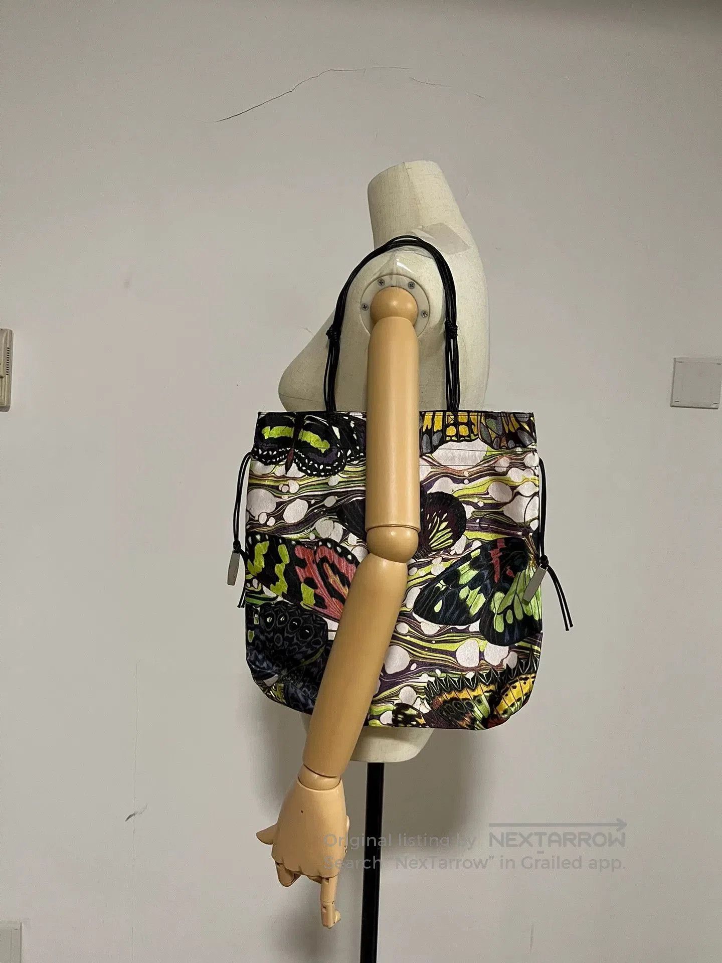 Jean Paul Gaultier Jean Paul Gaultier Butterfly Drawstring Handbag. Size ONE SIZE - 1 Thumbnail