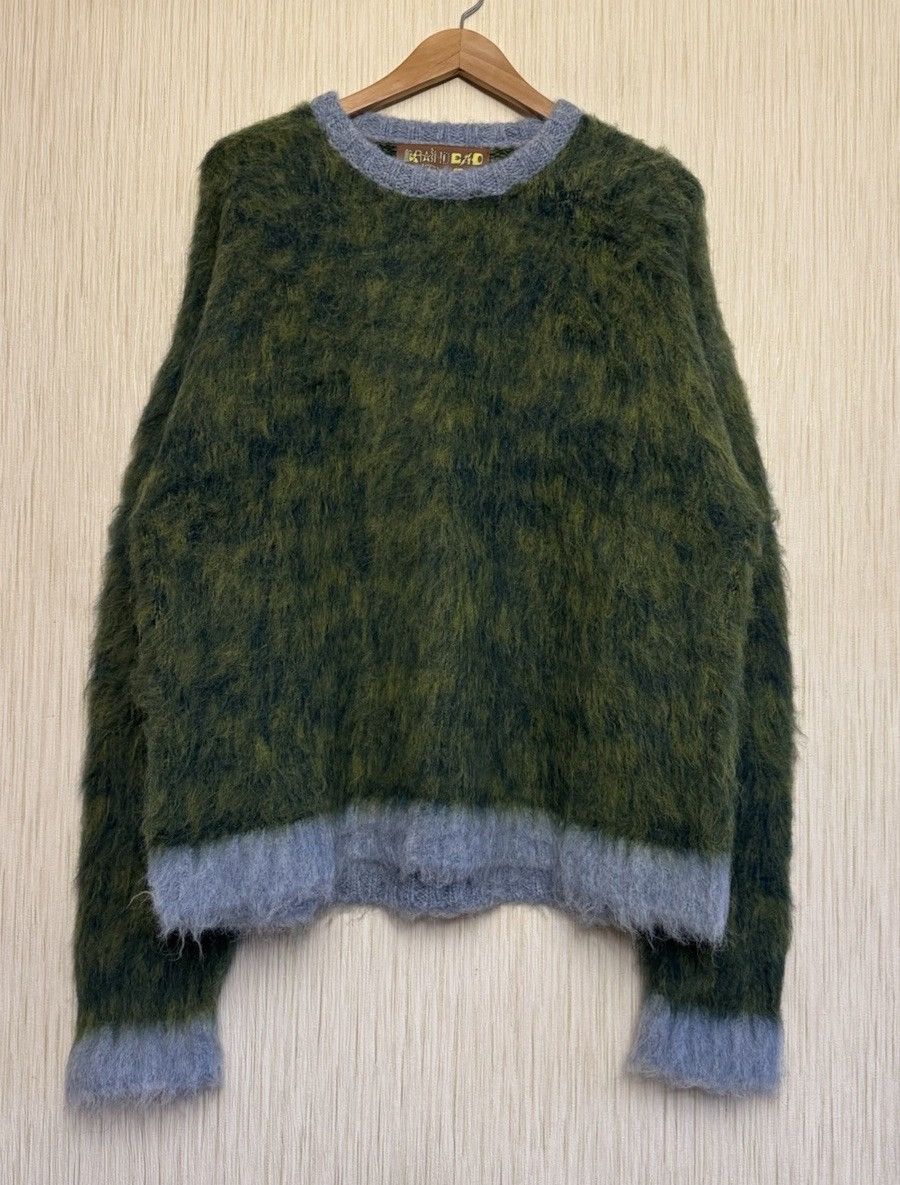 Brain Dead BRAIN DEAD Marled Alpaca sweater Multicolor Fuzzy Sz XL Rare Size US XL / EU 56 / 4 - 5 Thumbnail