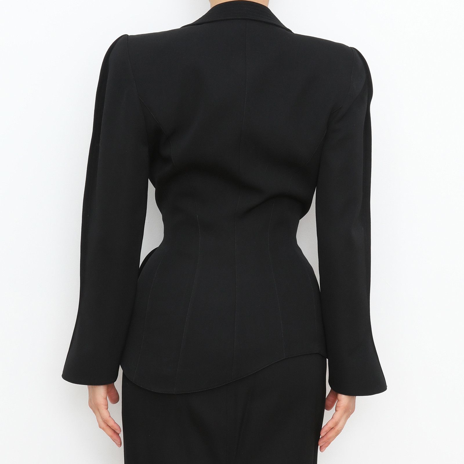 Thierry Mugler Archival Runway Thierry Mugler AW 1989 suit jacket Size XS / US 0-2 / IT 36-38 - 5 Thumbnail