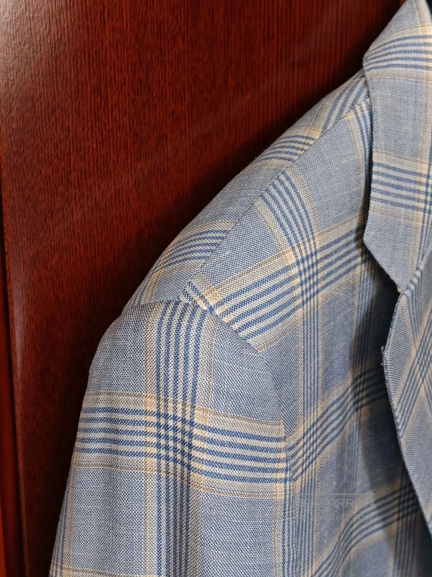 Ermenegildo Zegna Custom Zegna Trofeo Plaid Suit Jacket. Size US XL / EU 56 / 4 - 3 Thumbnail